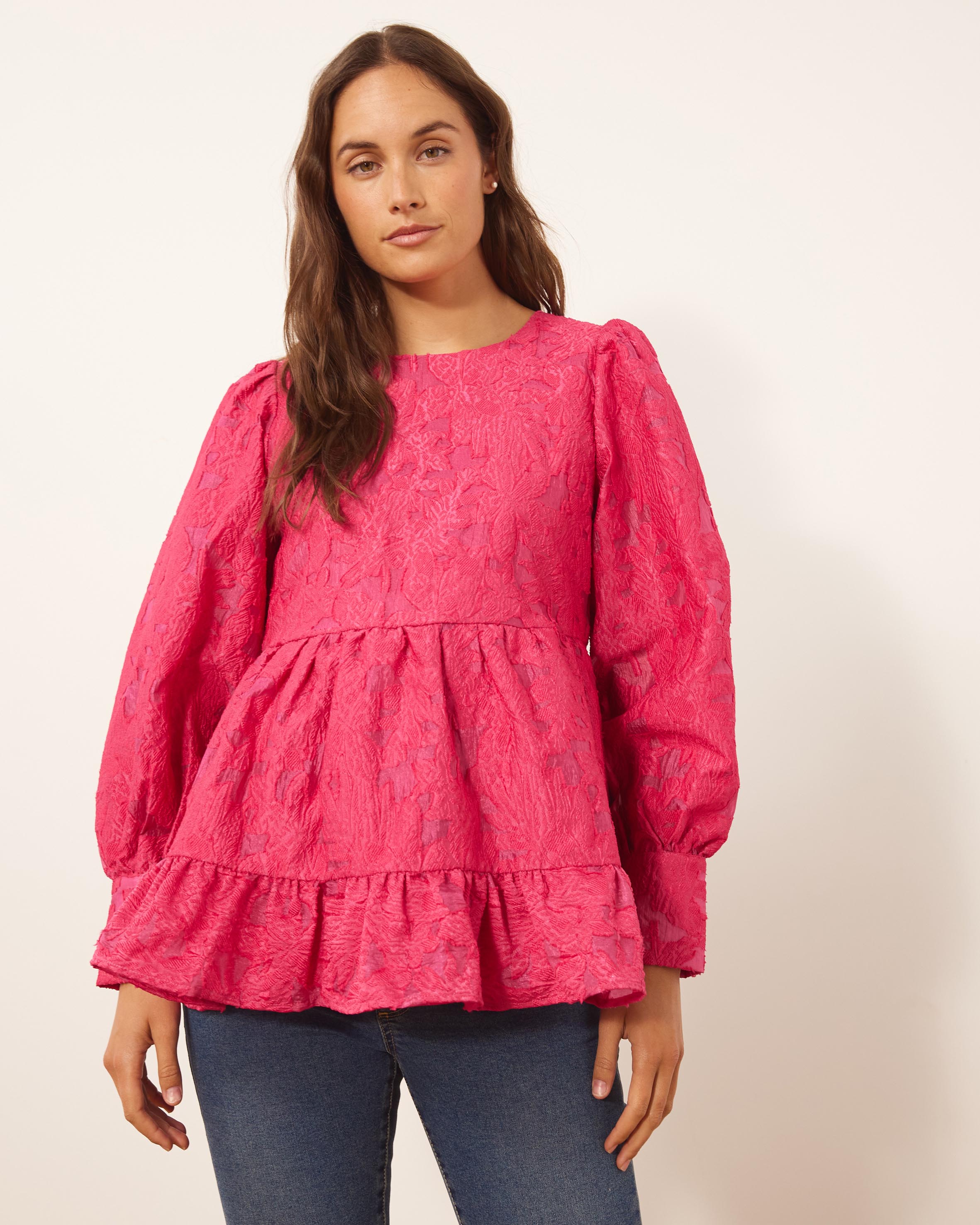 Maternity Kaia Burnout Top