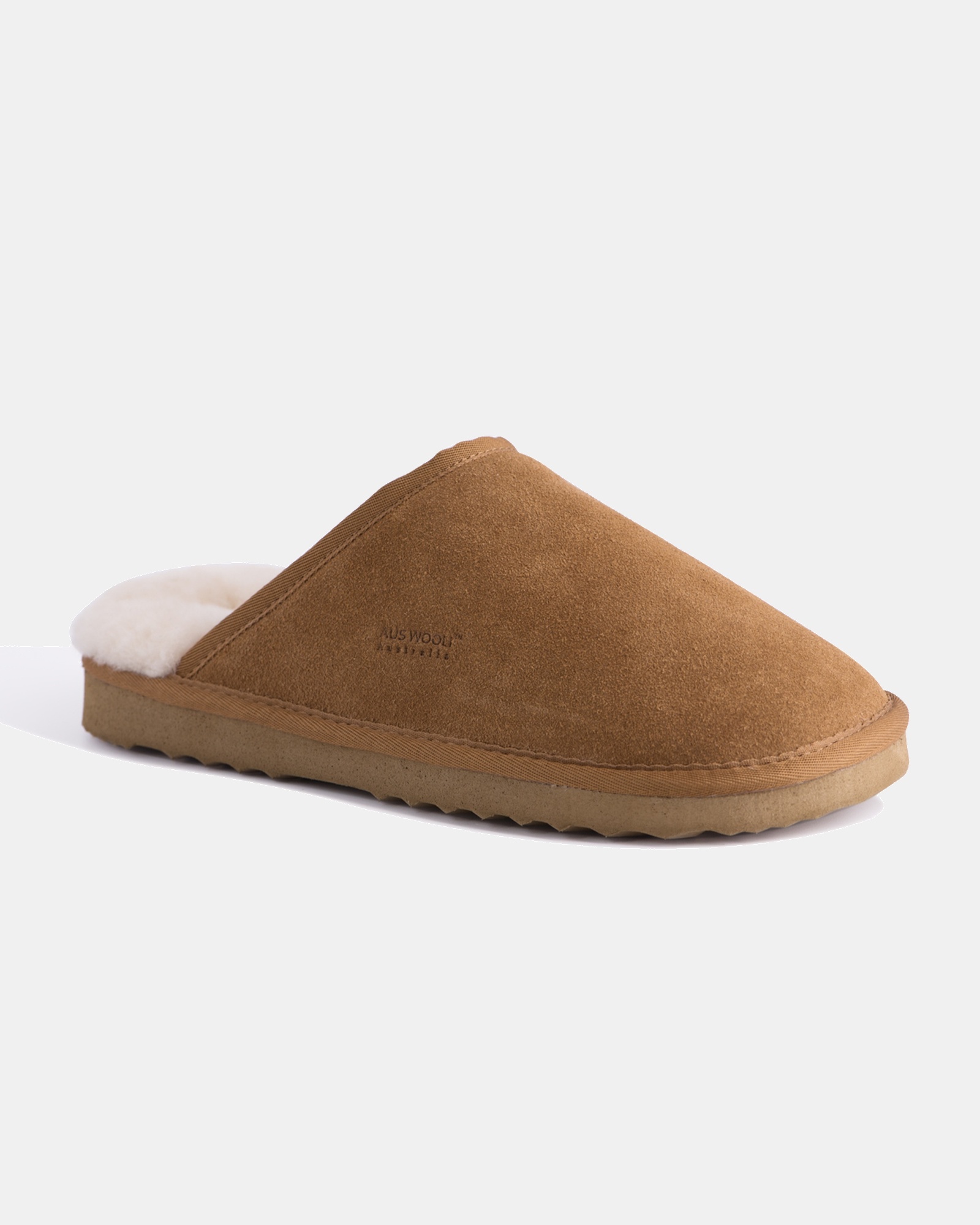 Manly Sheepskin Wool Slippers