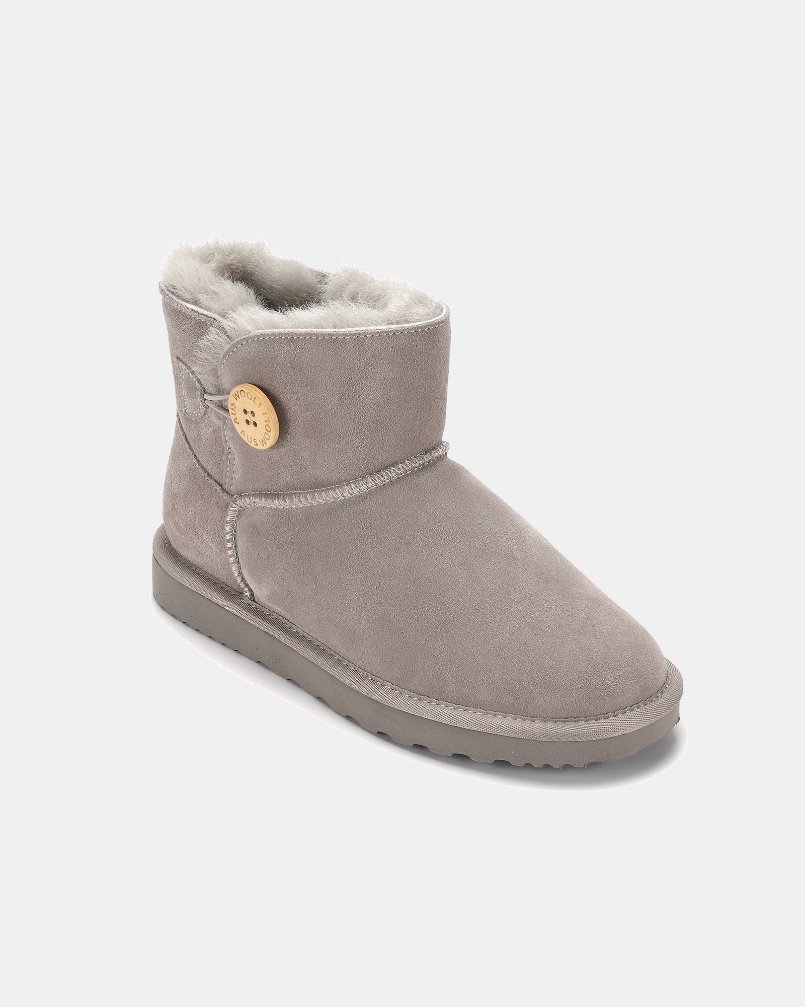 Cabarita Sheepskin Chic Short Button Boots
