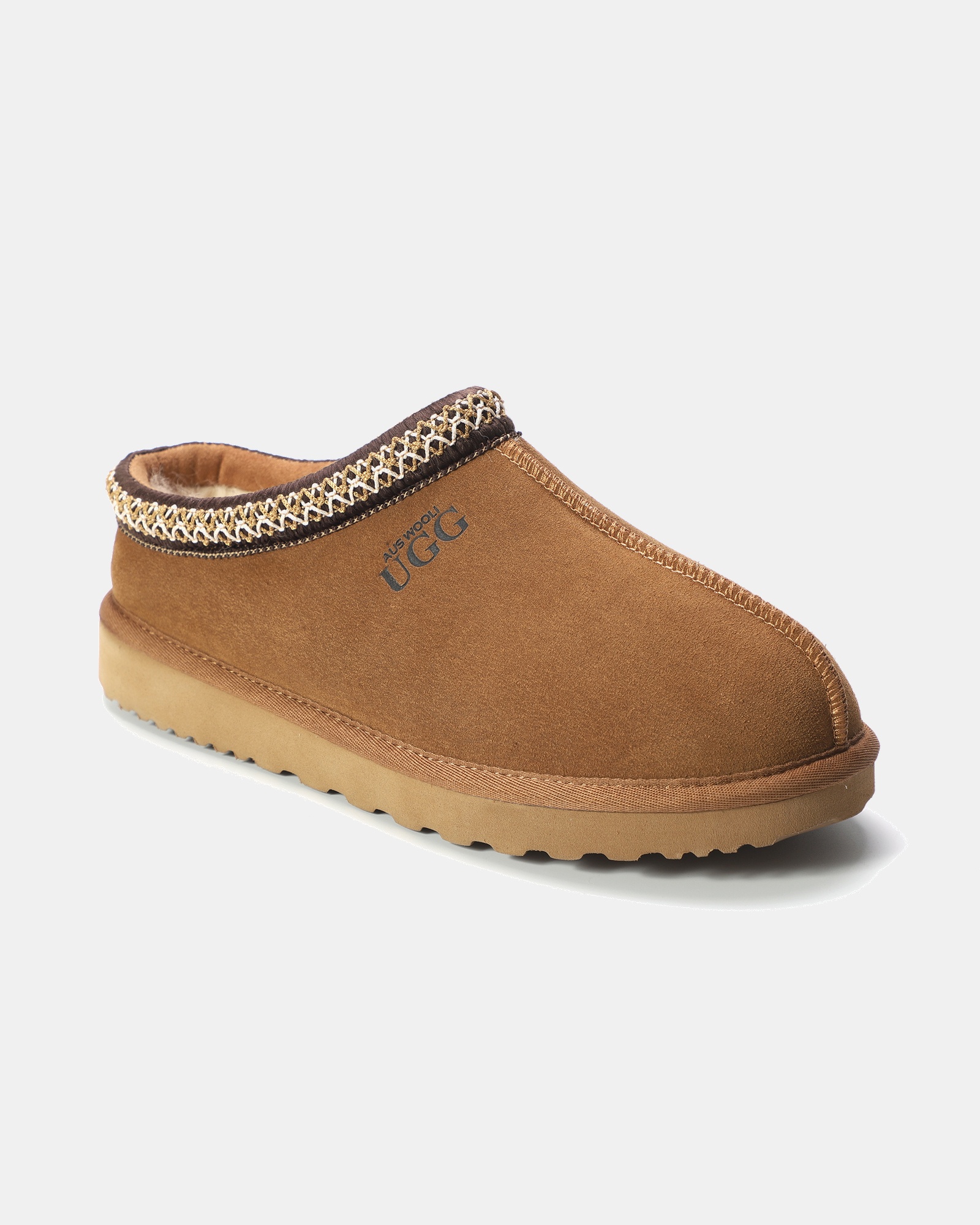 Croydon Sheepskin Ankle Braid Slippers