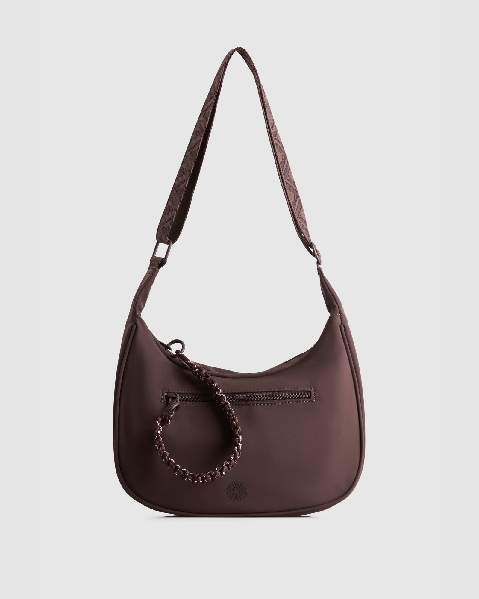 Gia Curve Nylon Crossbody Bag