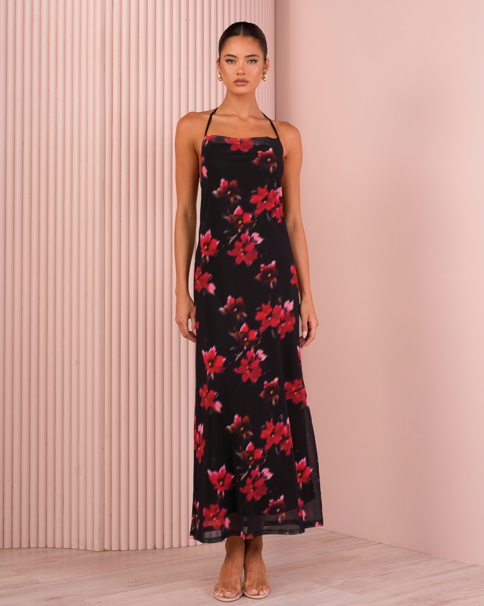 Myra Print Maxi Dress