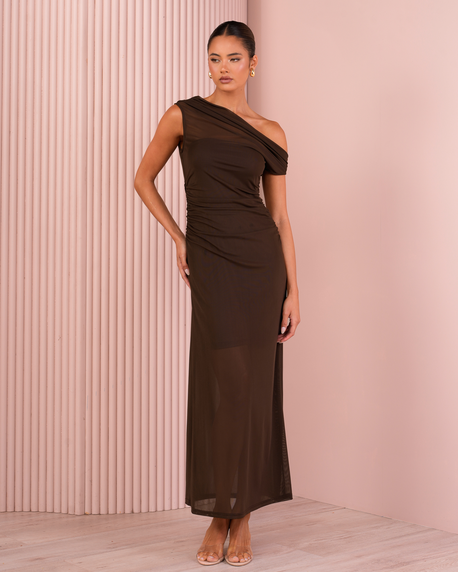 Taylen One Shoulder Maxi Dress