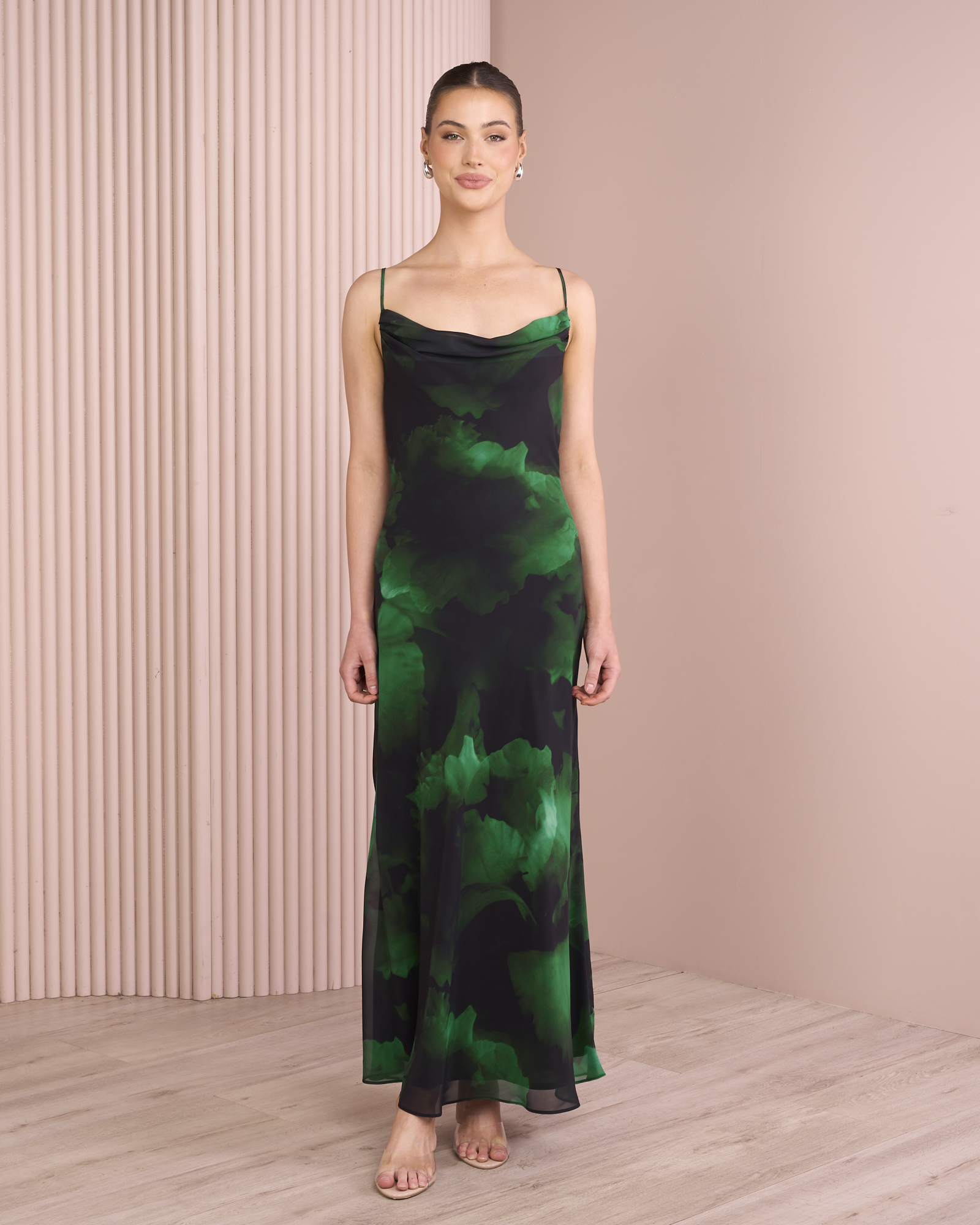 Ursule Cowl Neck Dress