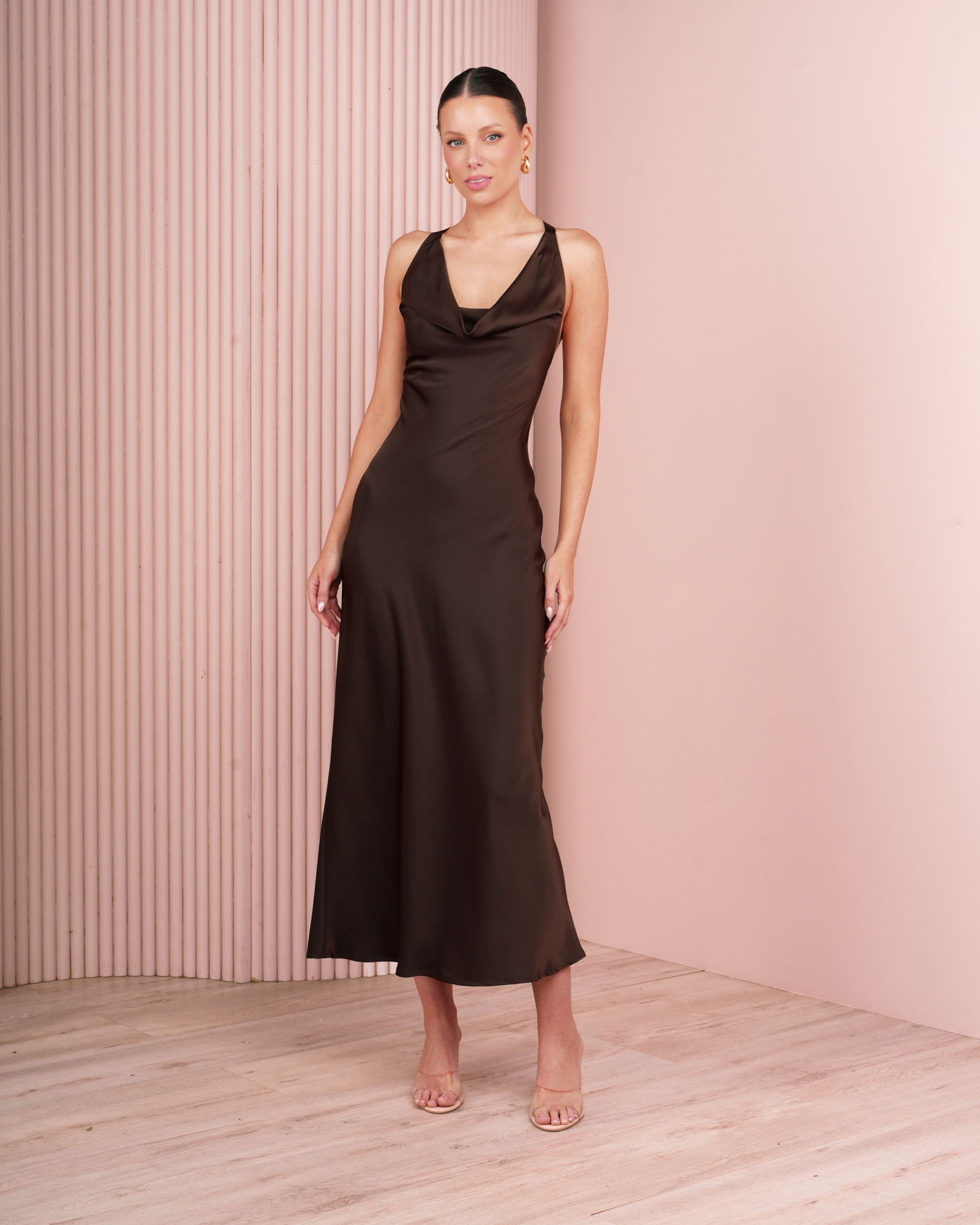 Kaydy Cross Back Maxi Dress