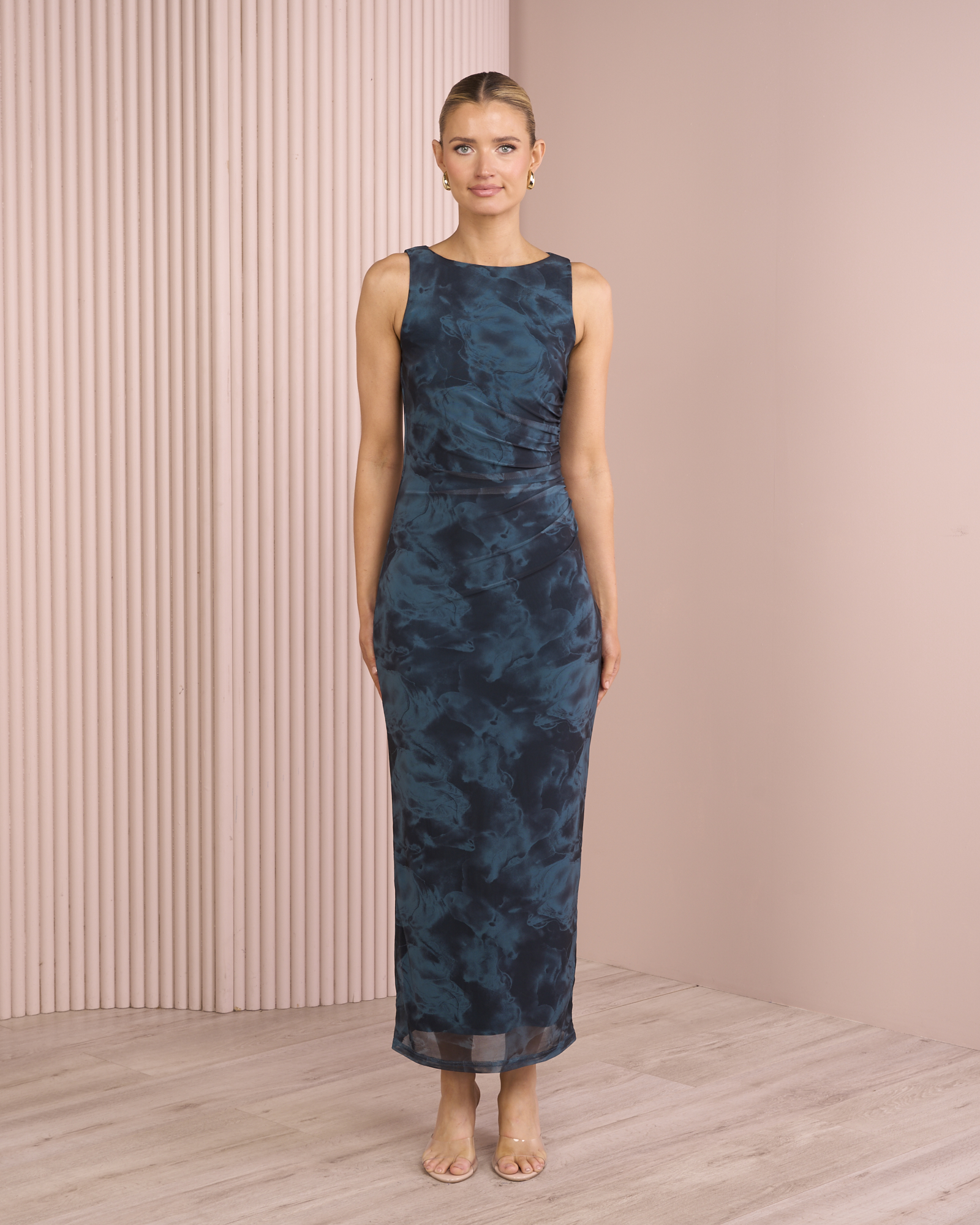 Eliora Maxi Mesh Dress