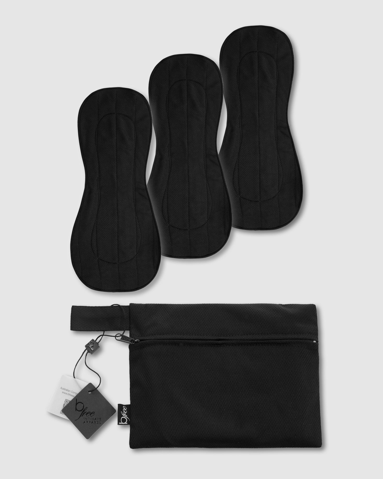 Ultra Thin Maxi Reusable Leak Proof Pads - 3 Pack