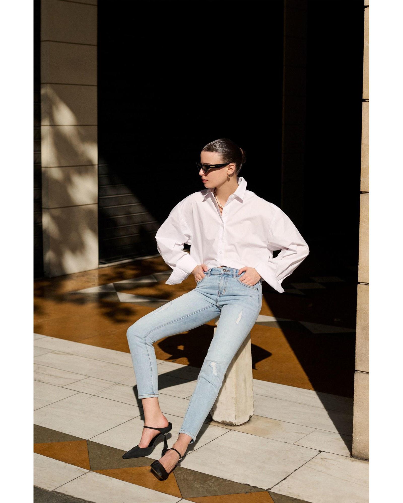 Kate Mid Blue Jeans