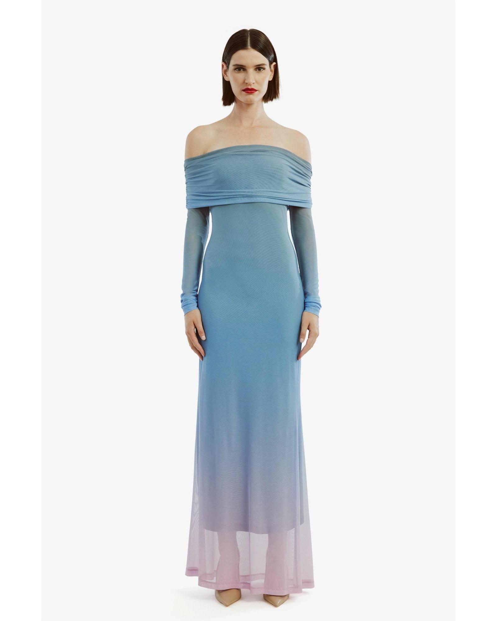 Saphia Mesh Maxi Dress