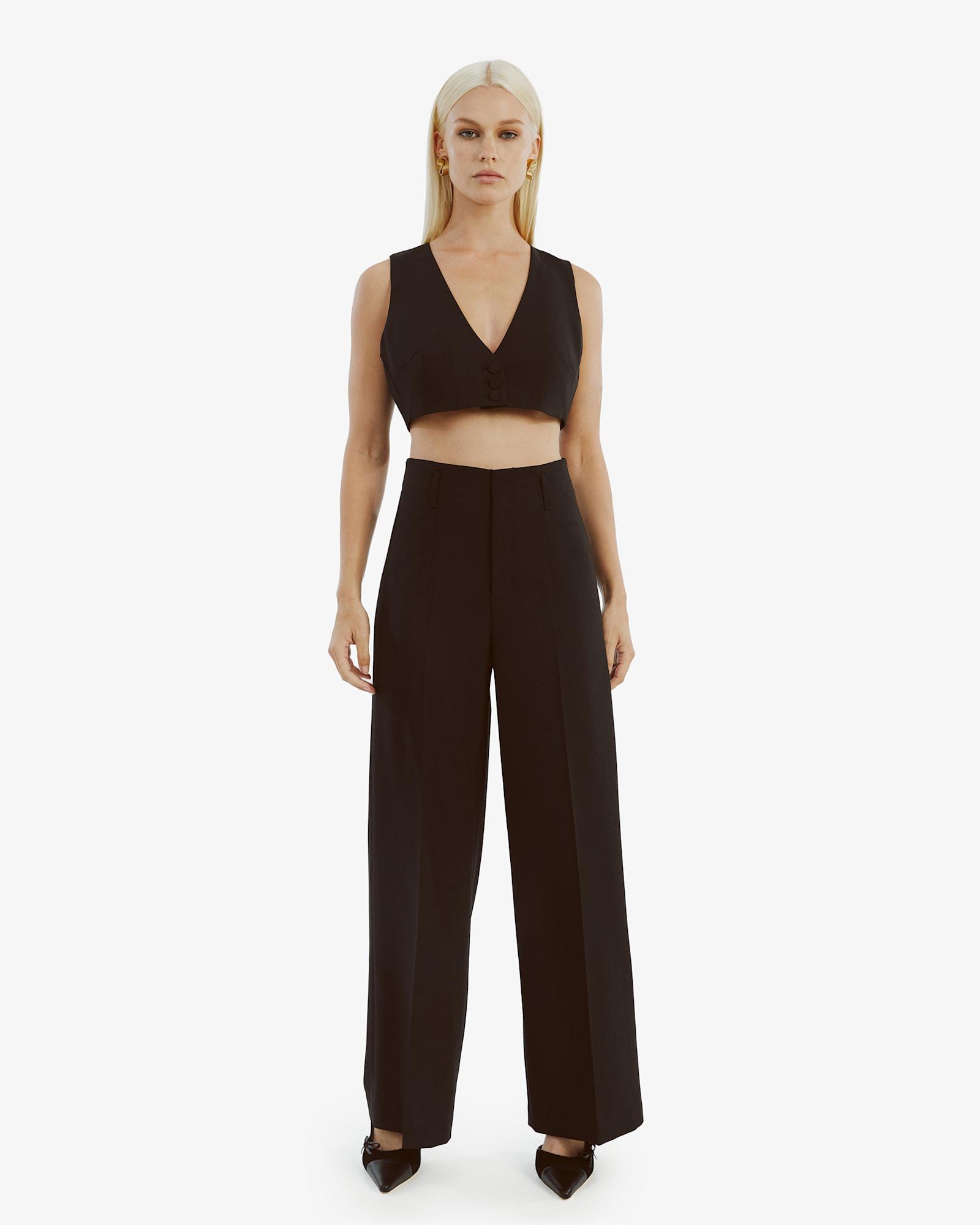 Marla Cropped Vest
