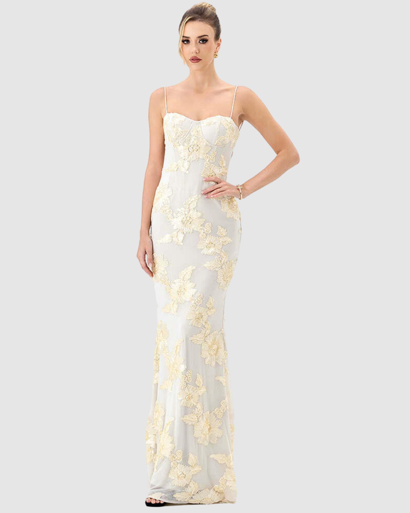Cindy Lace Up Maxi