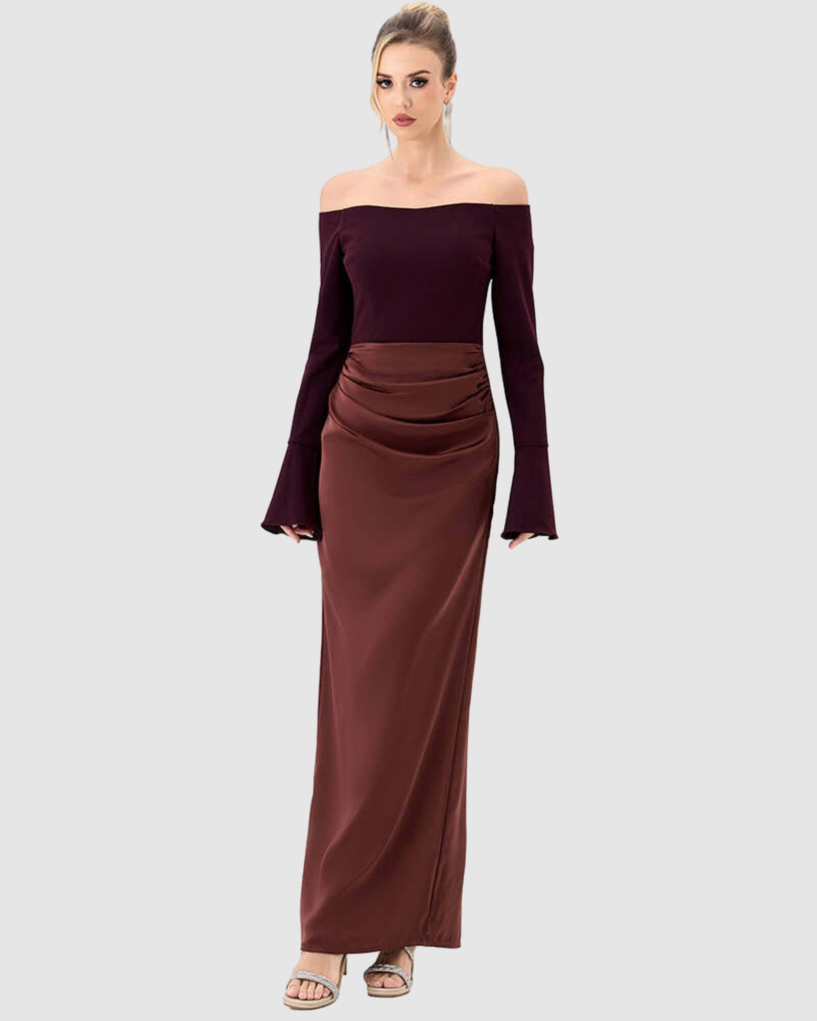 Cariel Off Shoulder Maxi