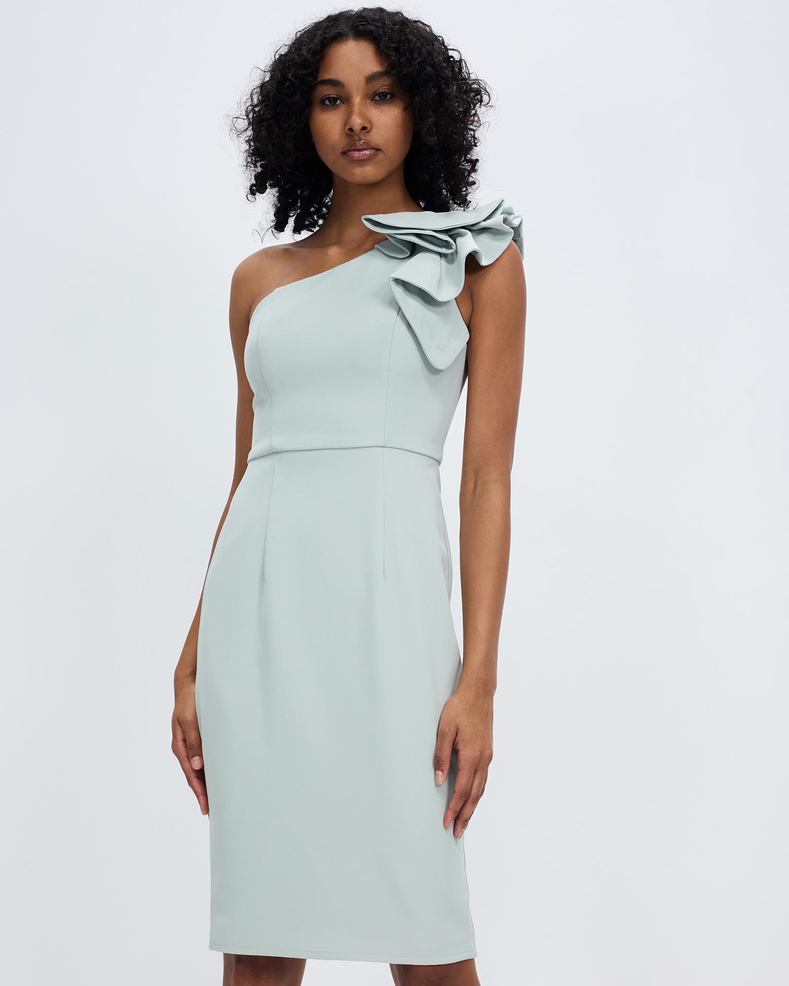 Sue Frill Short Dress