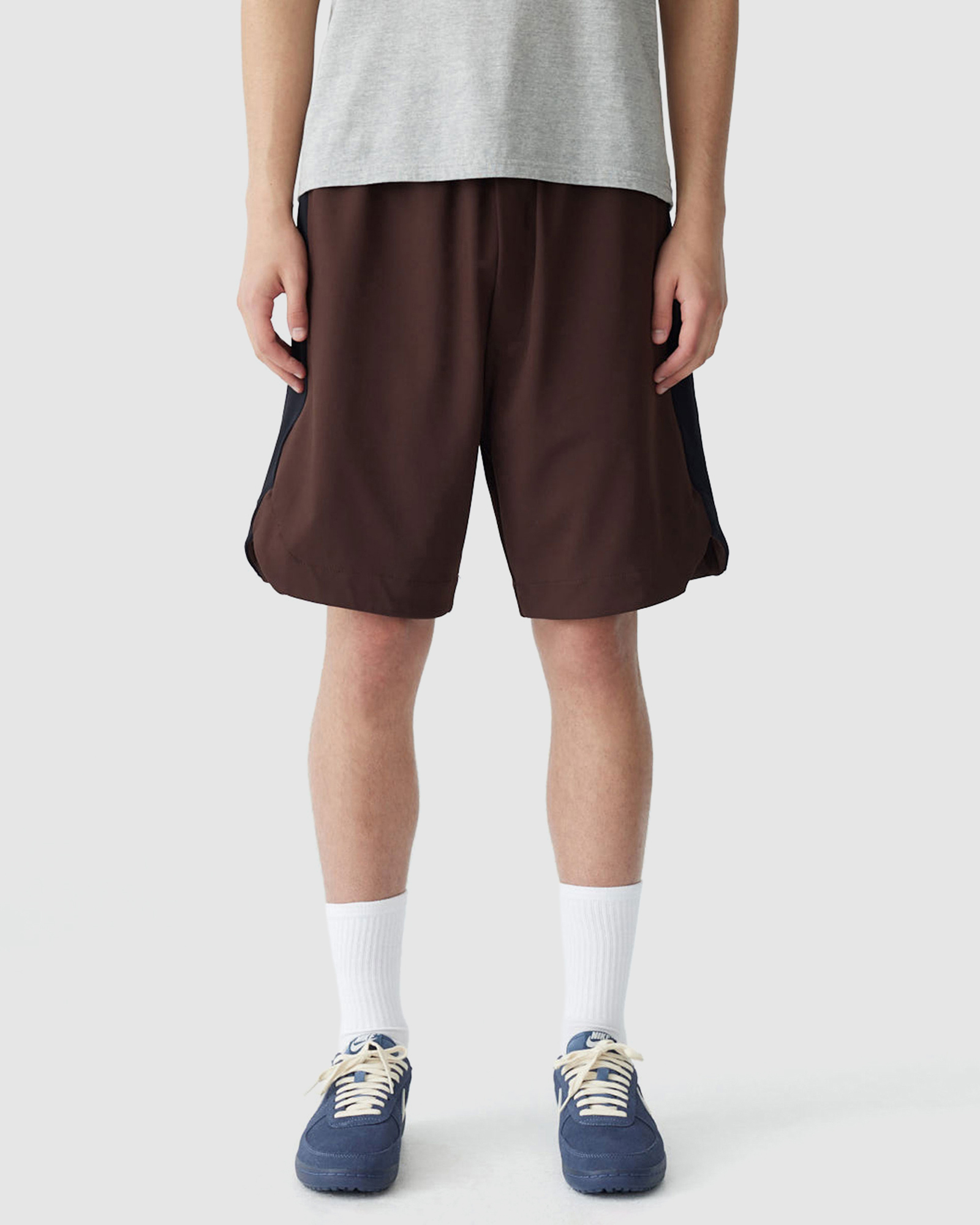Stretch Twill Basketball Shorts