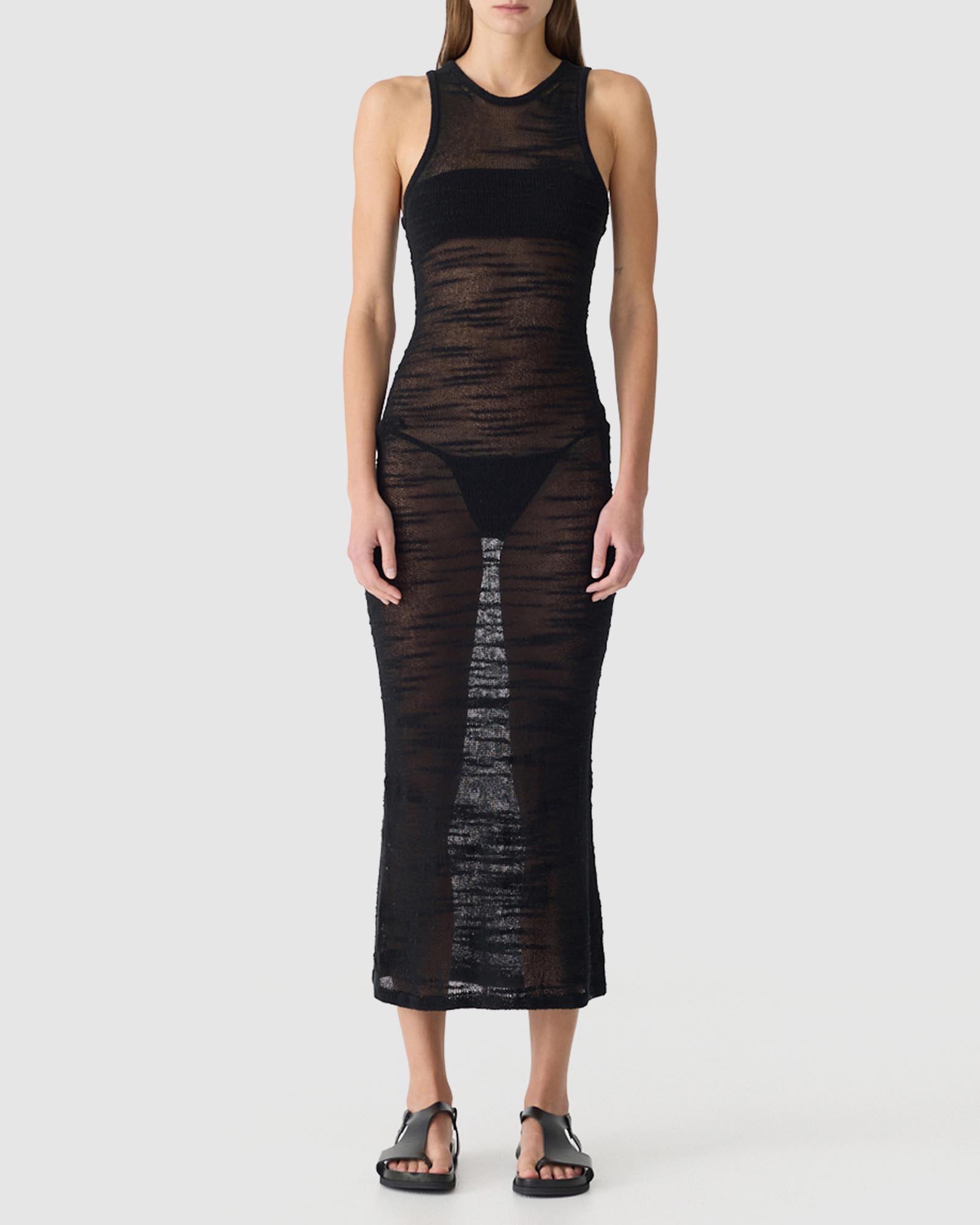Textured Knitted Dress