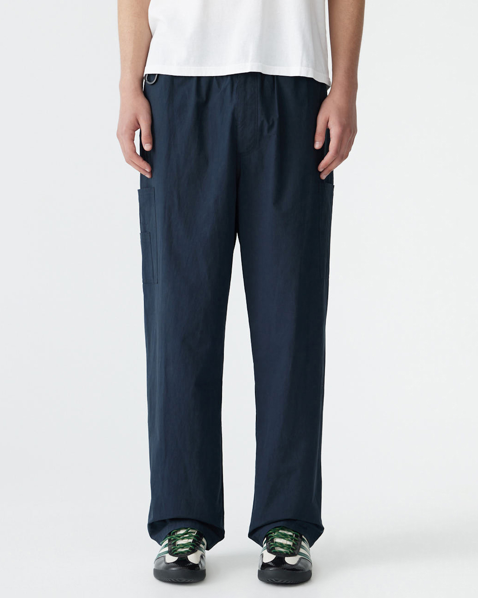 Crushed Cotton Utility Pant