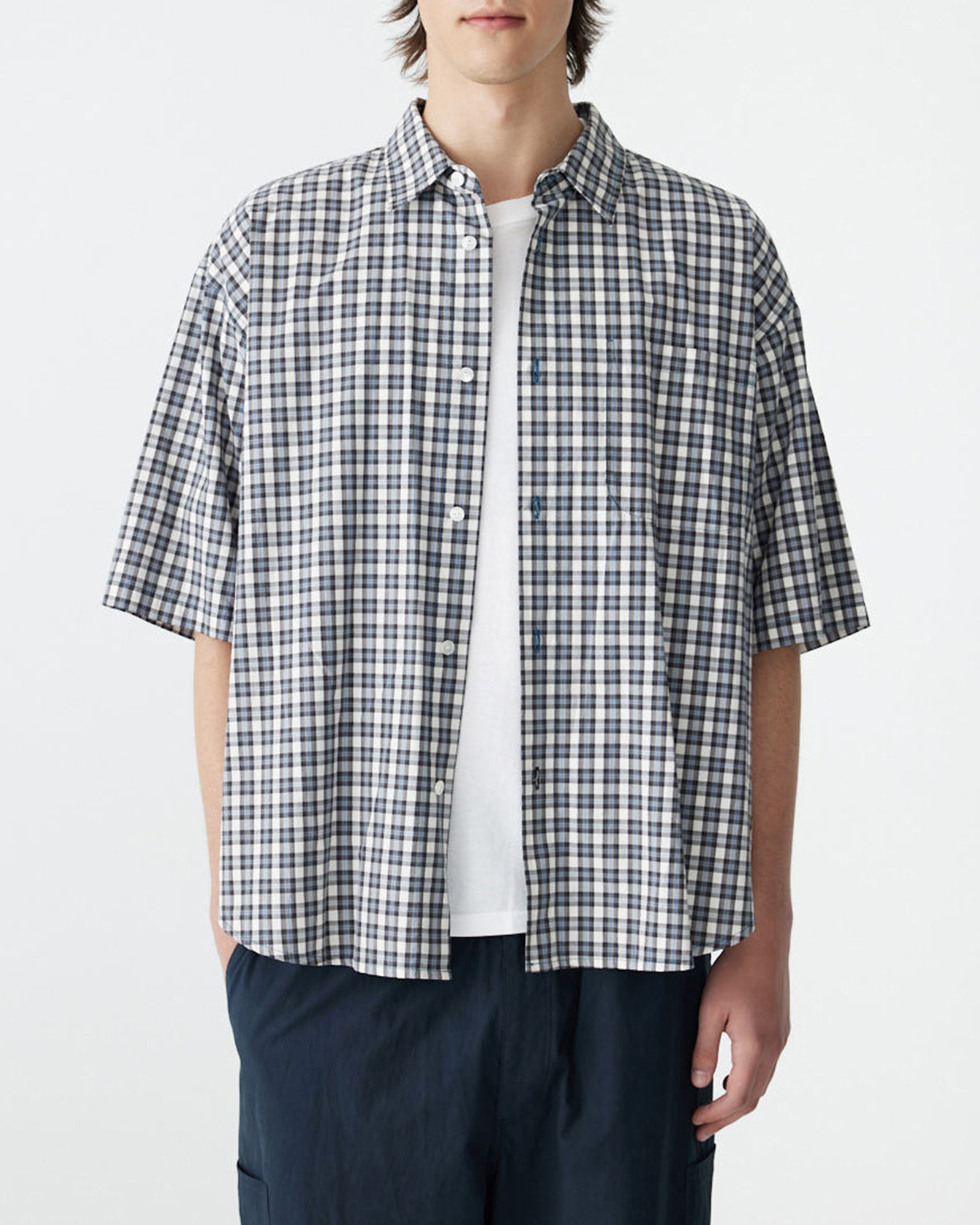 Cotton Check S/S Shirt