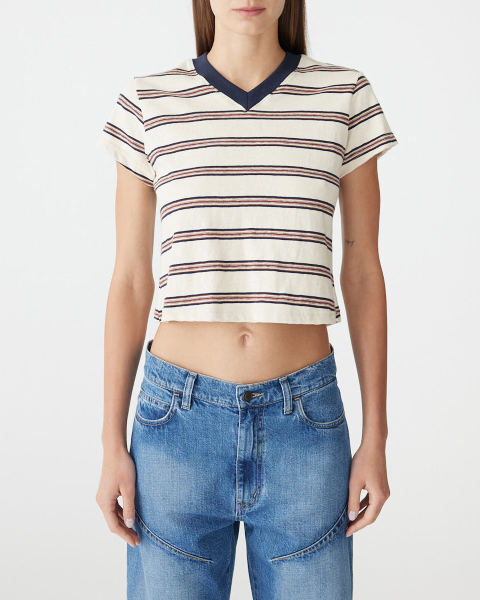 Vintage V-Neck Baby T-Shirt