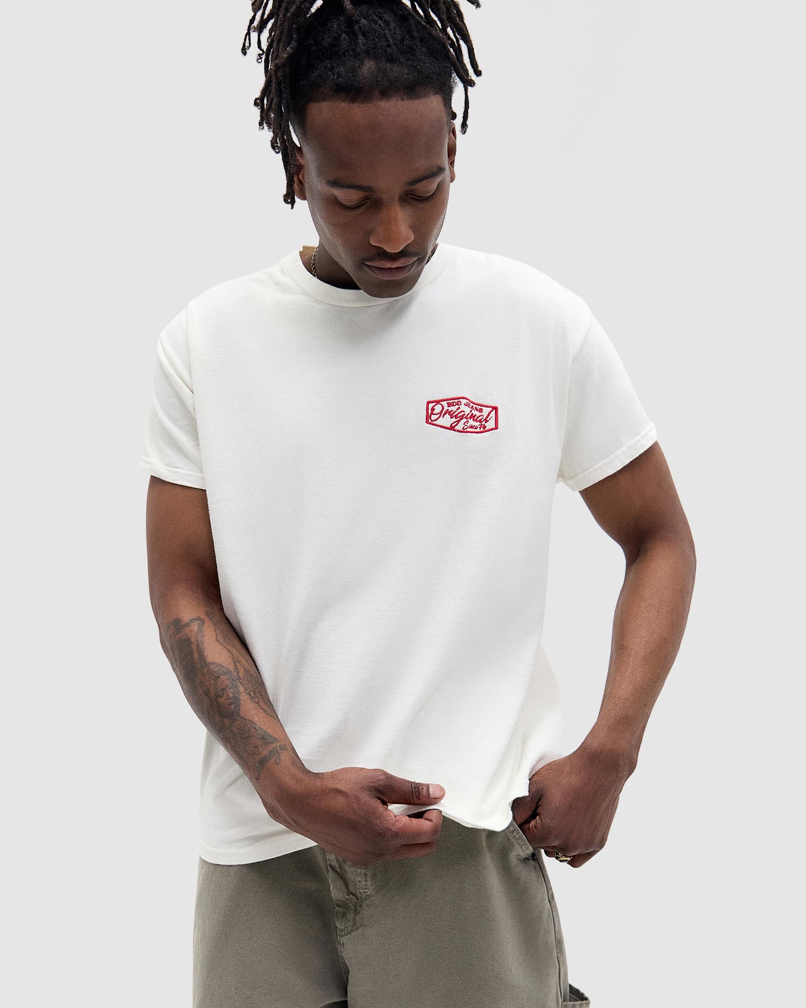 Embroidered Crest T-Shirt