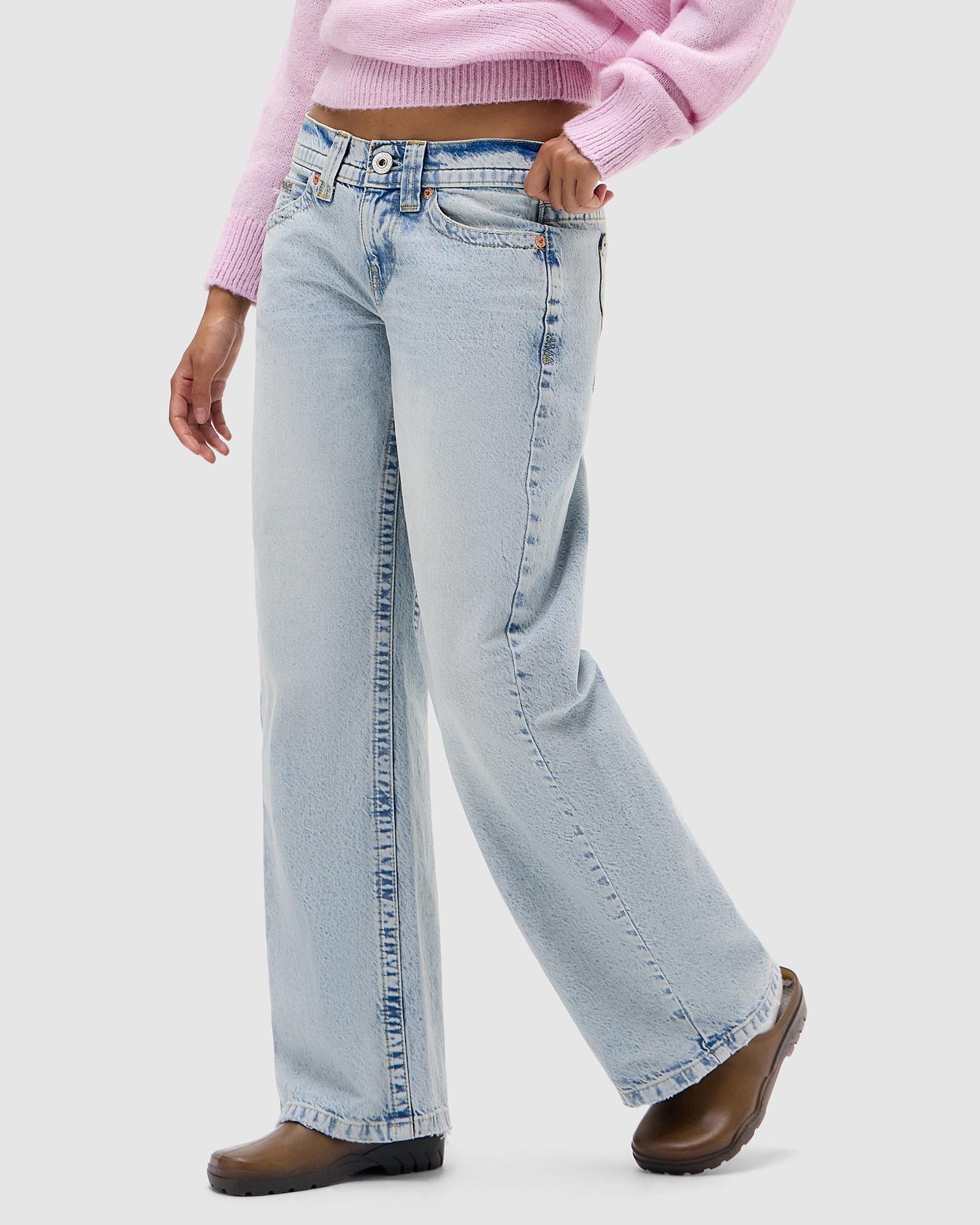 BDG Kayla Lowrider Light Vintage Jeans