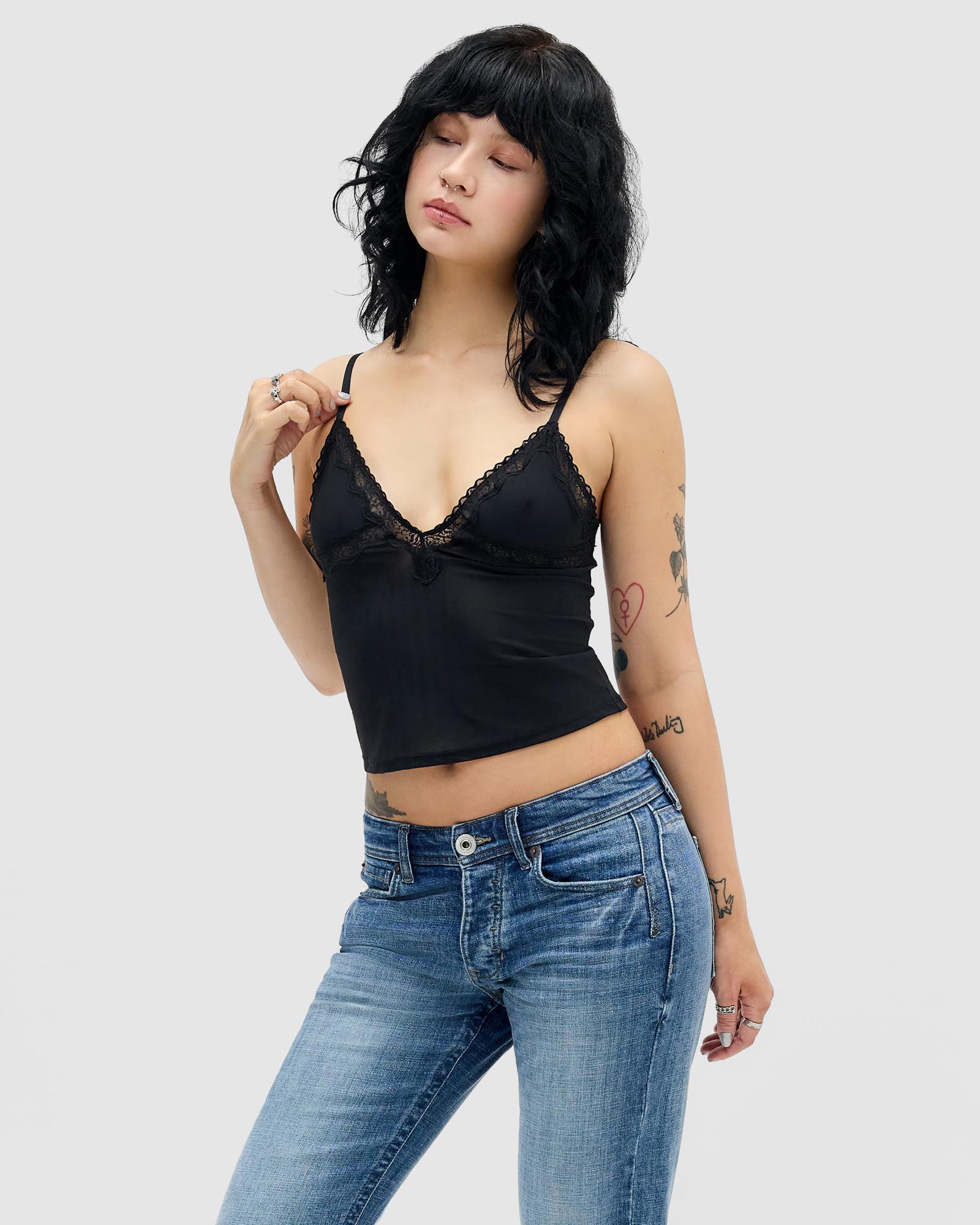 BGD Adore Lace Trim Cami