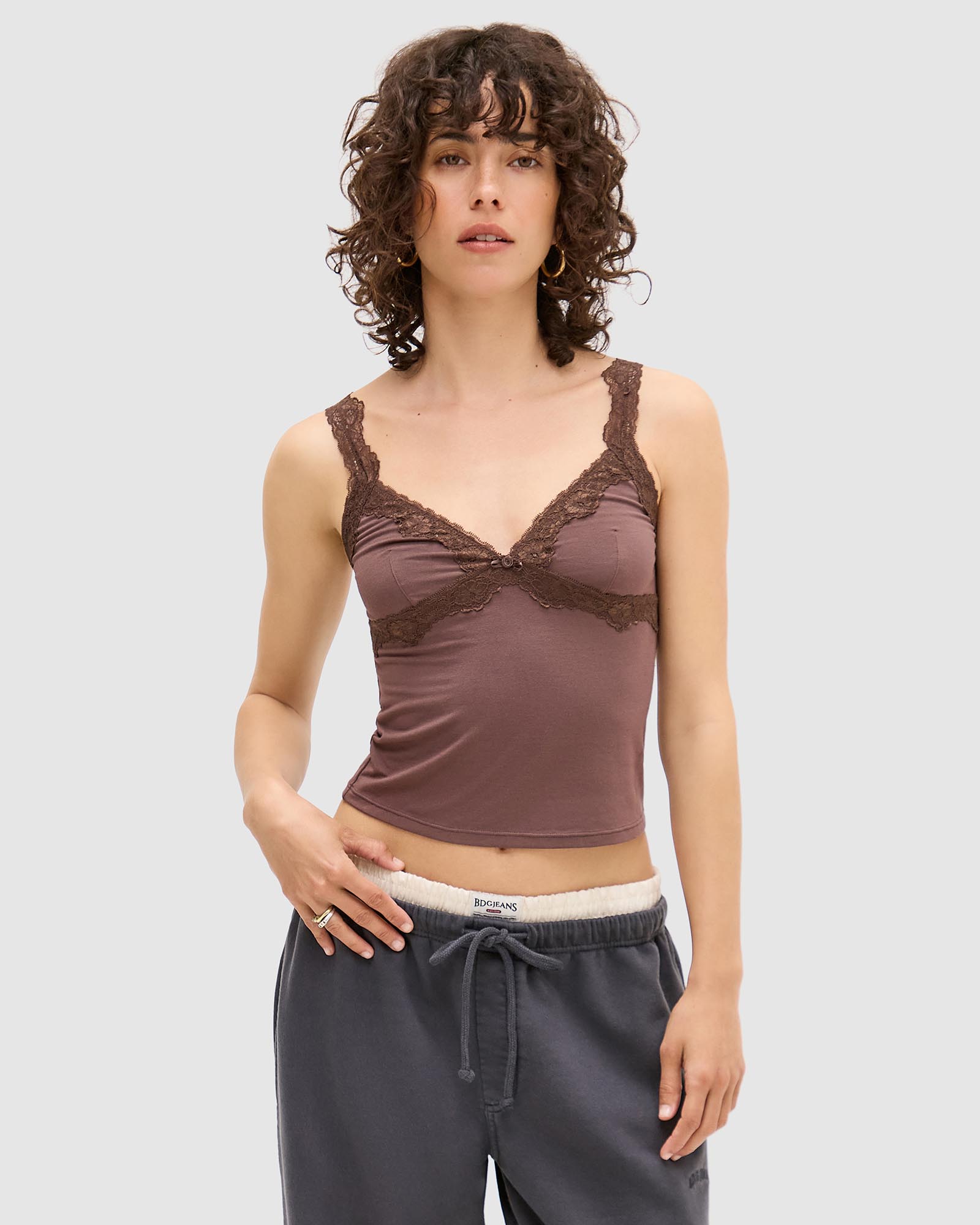 Lace Trim Cami