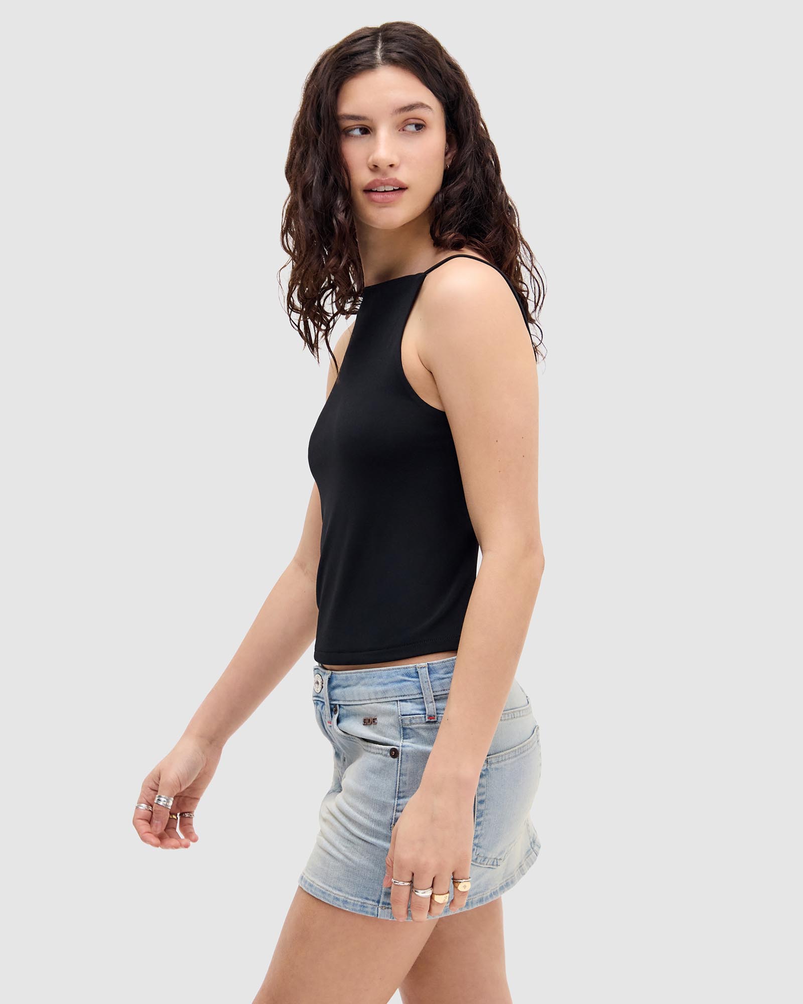 Carrie Backless Top