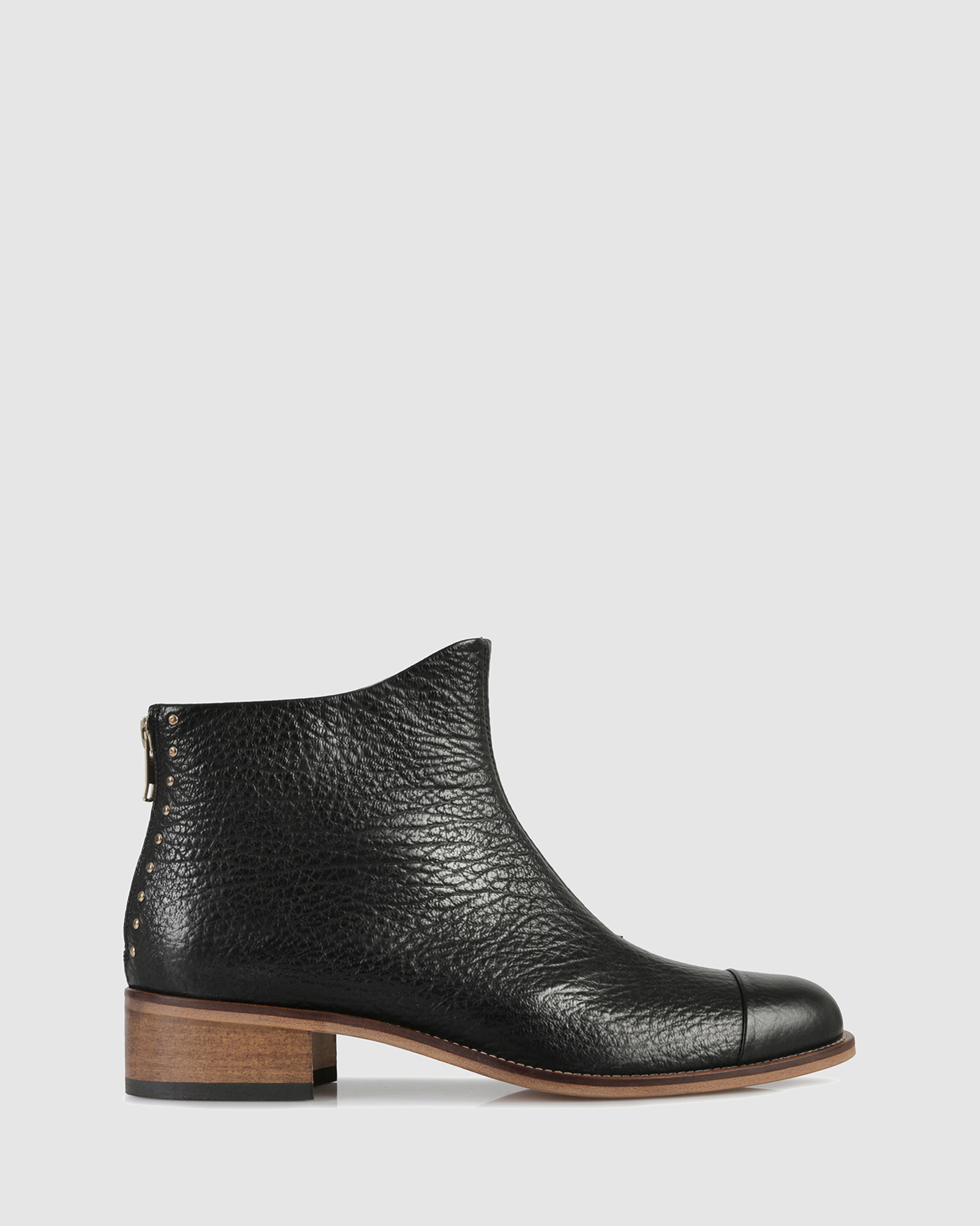 Beau5 Montone Leather Boots
