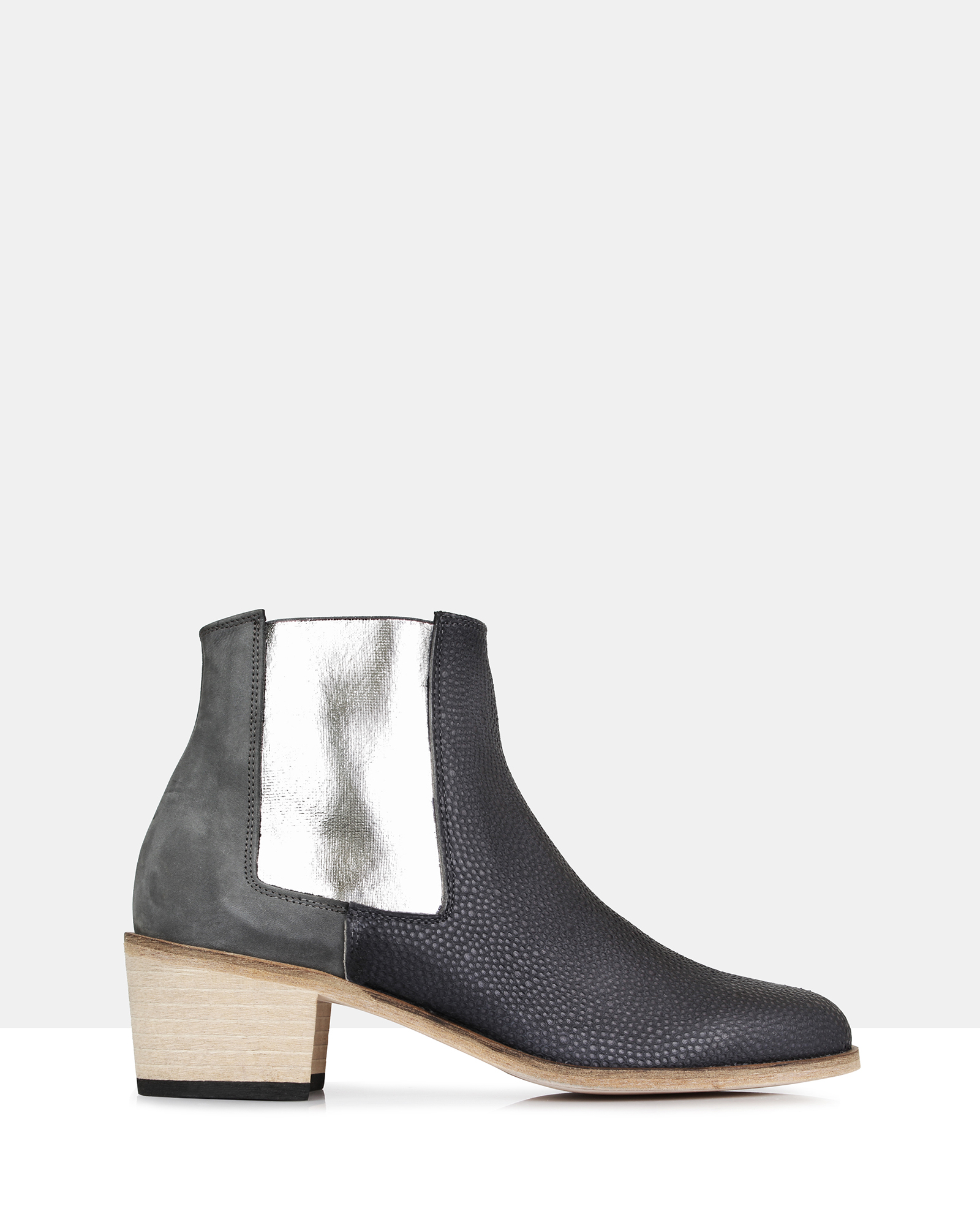 Jerry Basket Leather Boots
