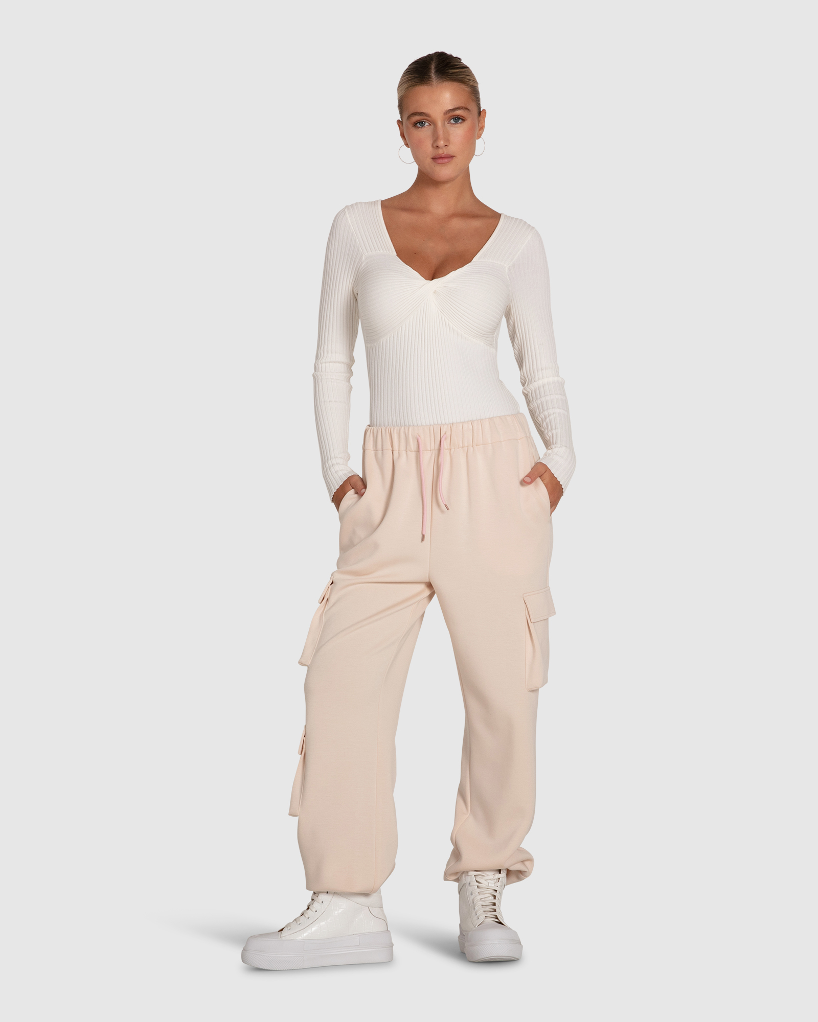 Perfect Match Cargo Trackpants