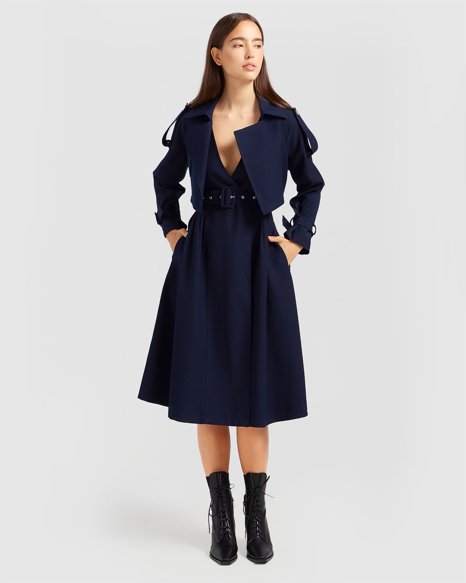 Miss Independence Midi Dress