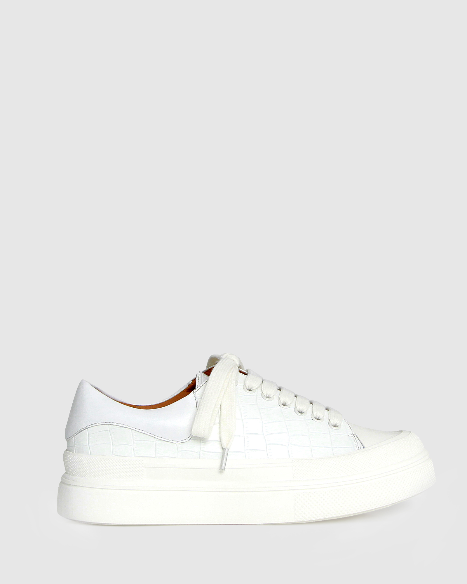 Just A Dream Croc Leather Sneaker