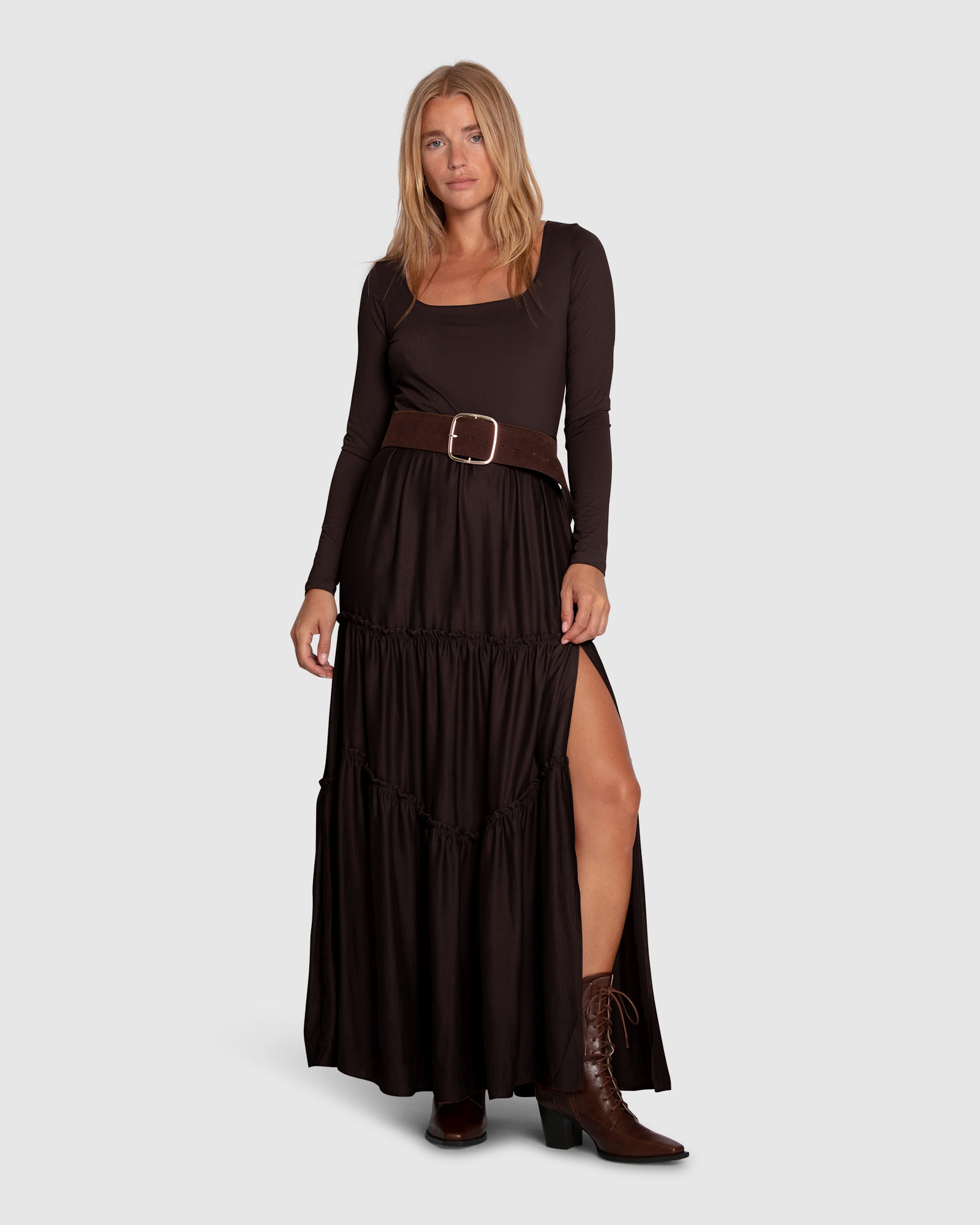 Let Me Love You Tiered Maxi Dress