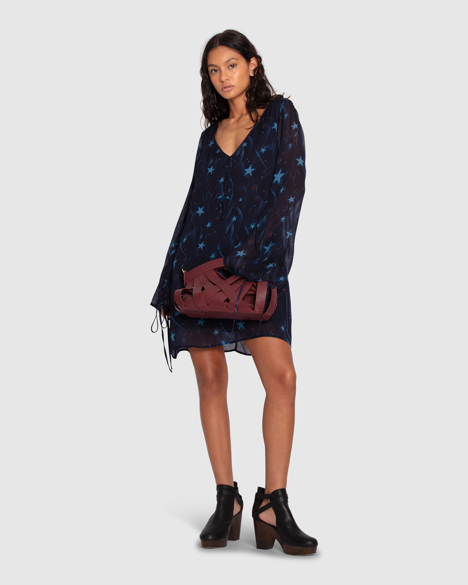 Star Eyes Mini Dress