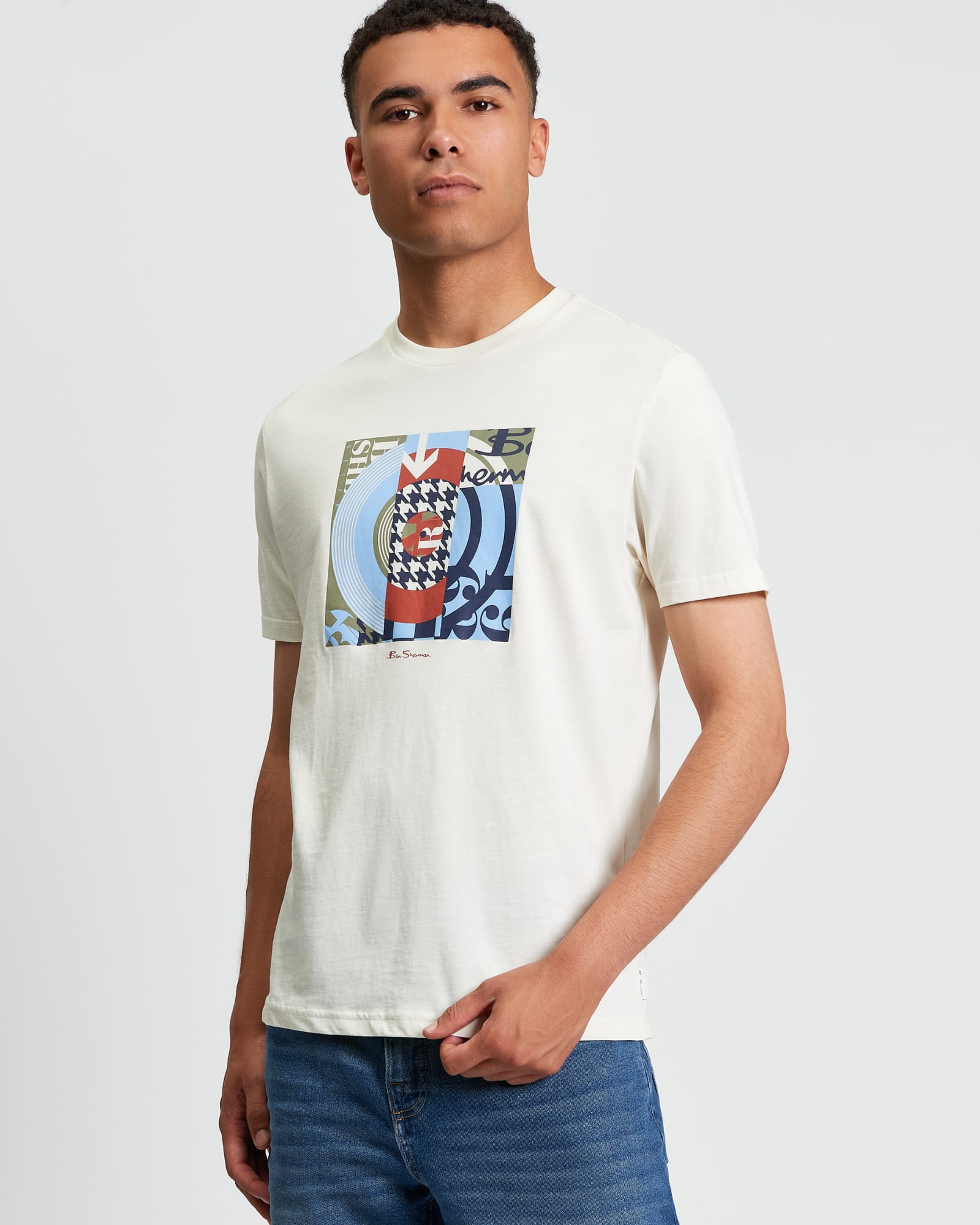Collage Target Tee