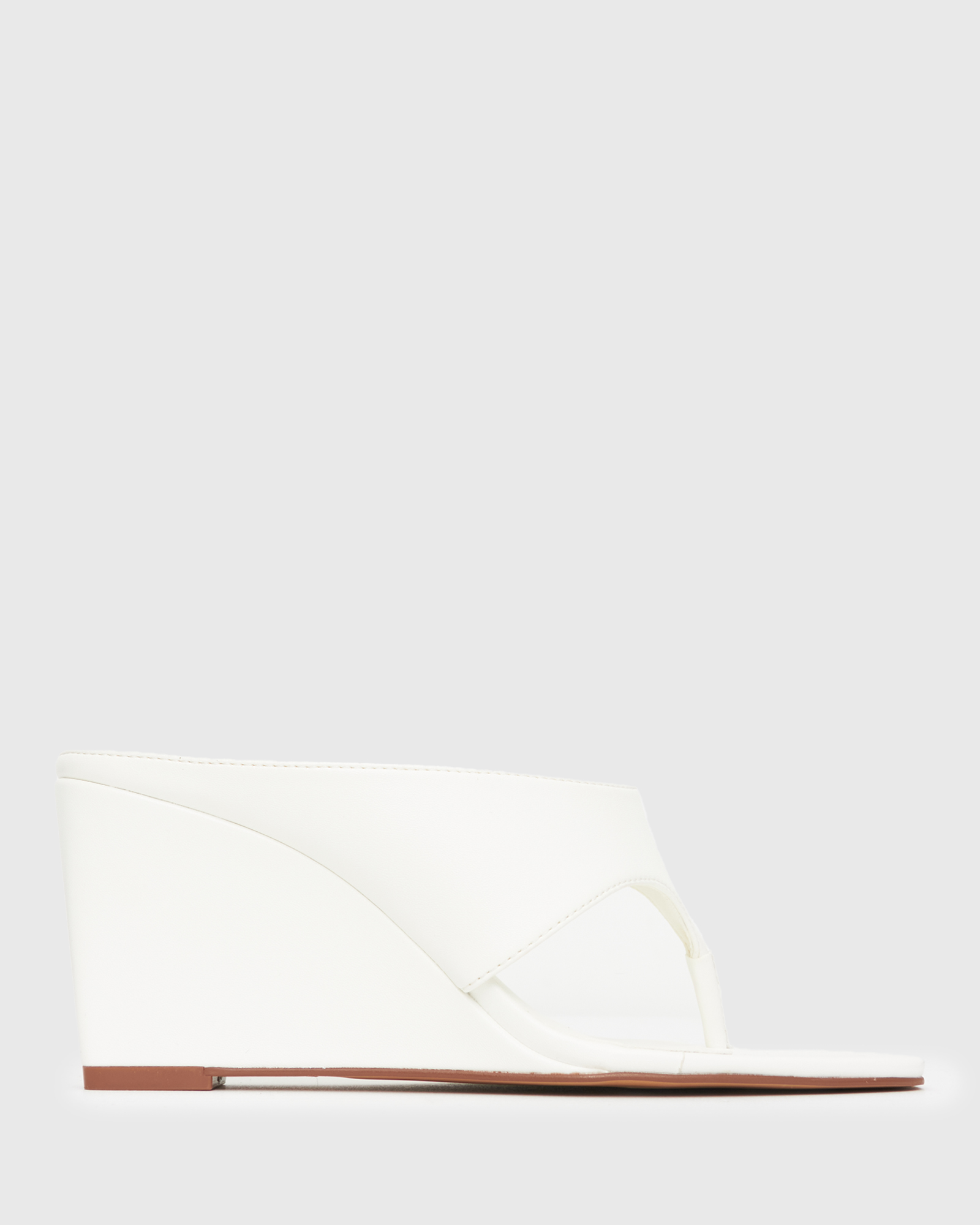 Selene Square Toe Wedge Sandals
