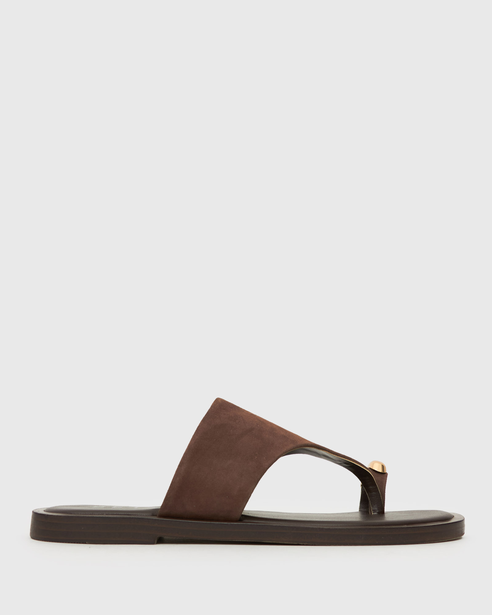 Dolphin Leather Thong Sandals