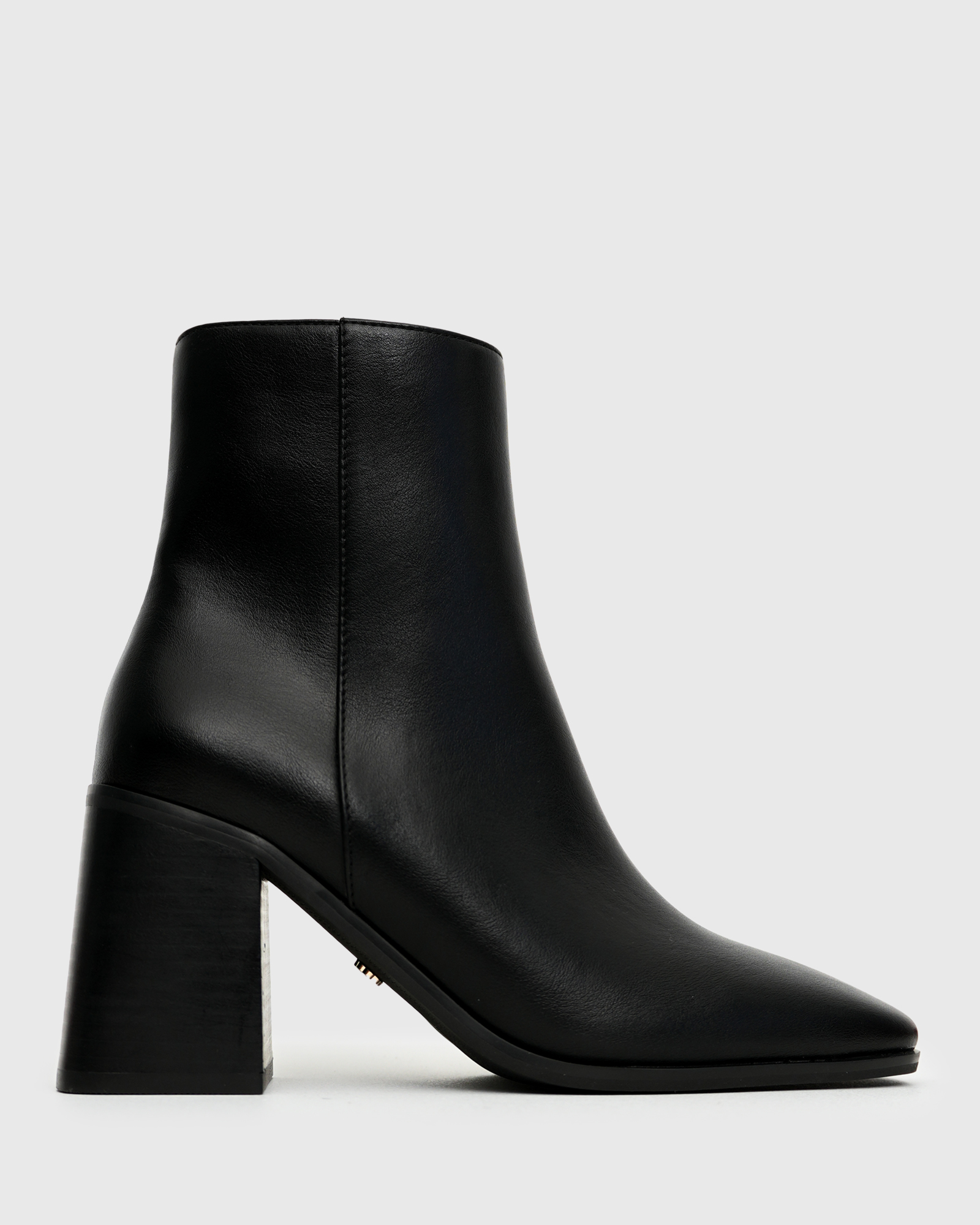 Ludo Block Heel Ankle Boots