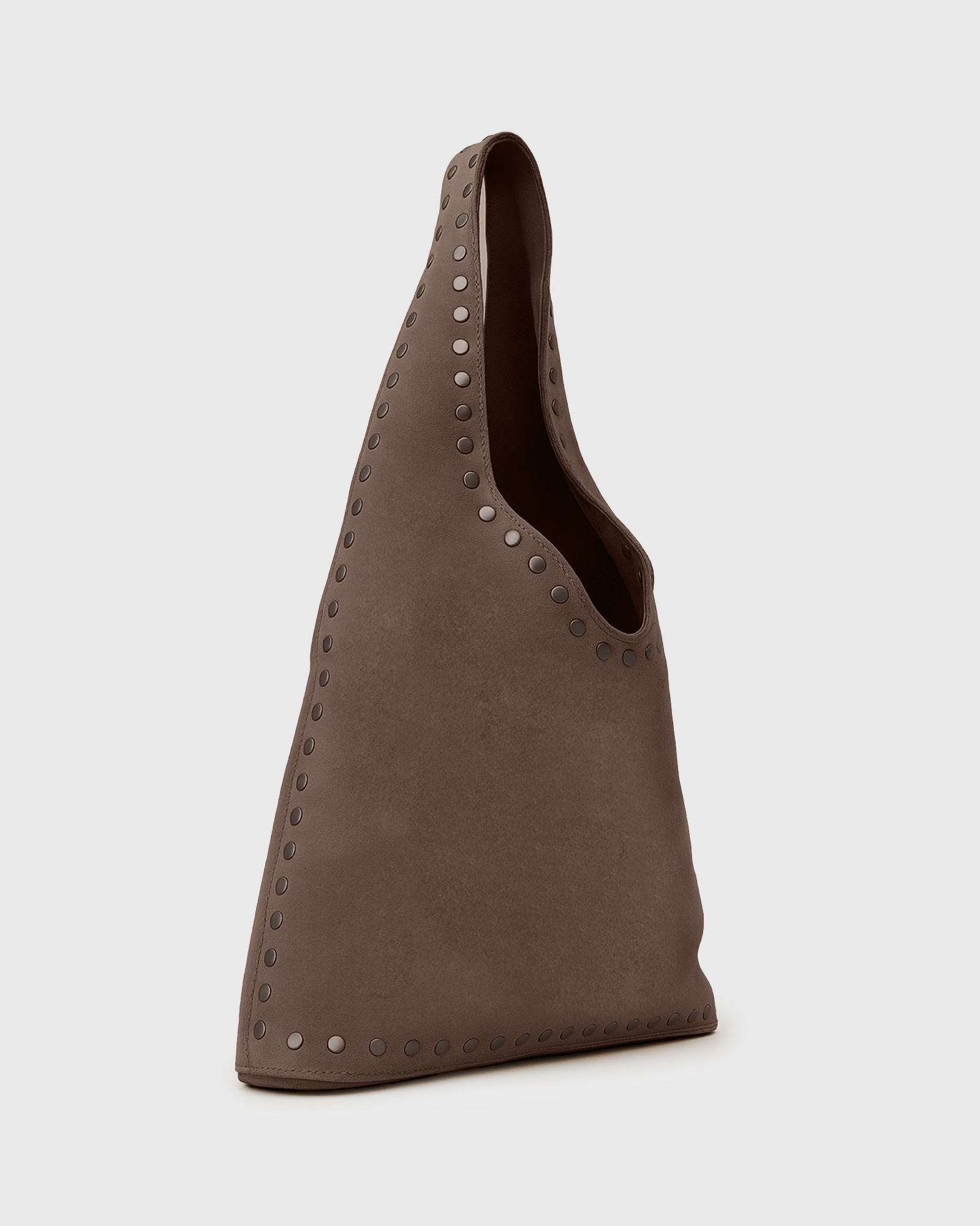 Freya-S Suede Leather Stud Bag