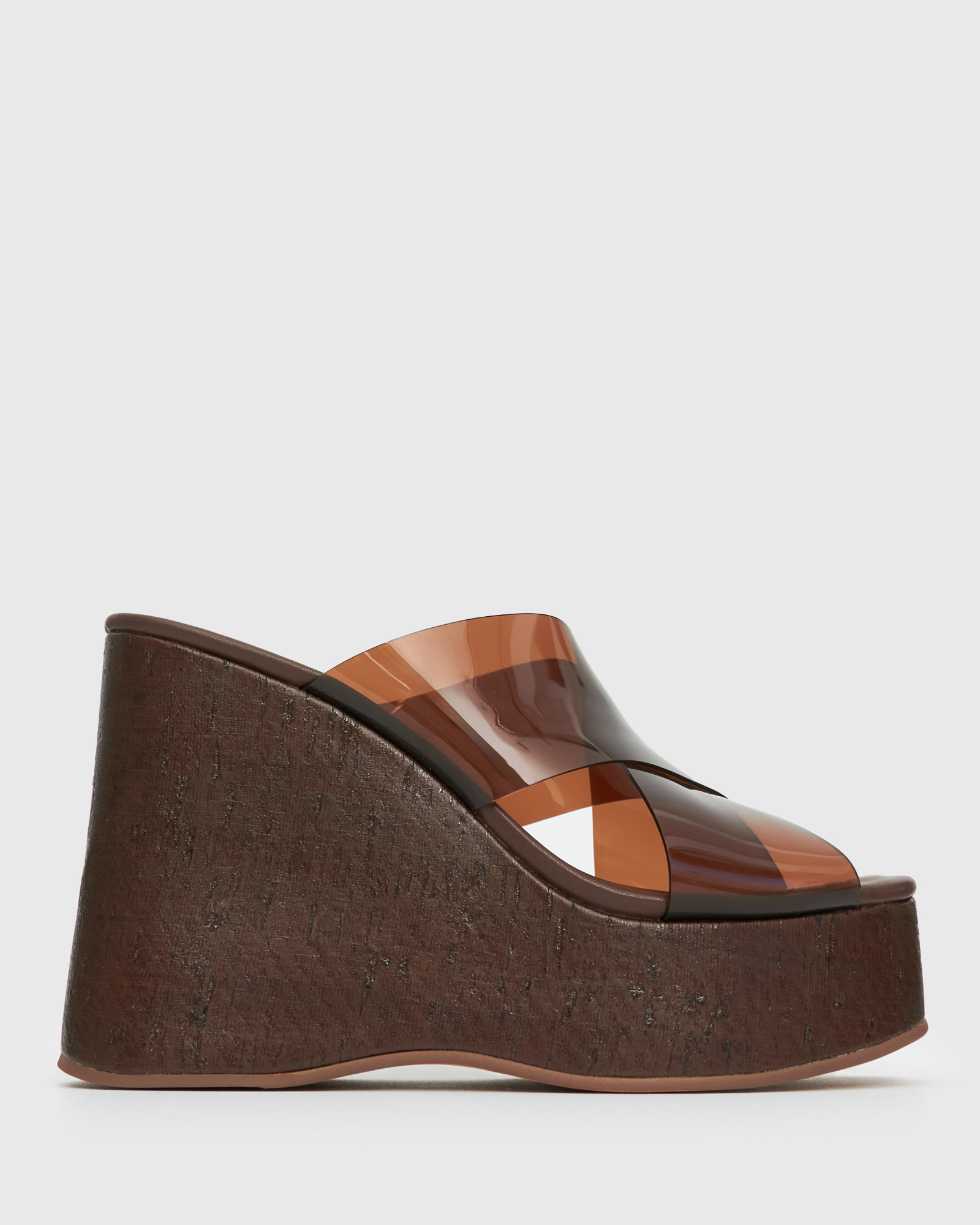 Flick High Wedge Sandals