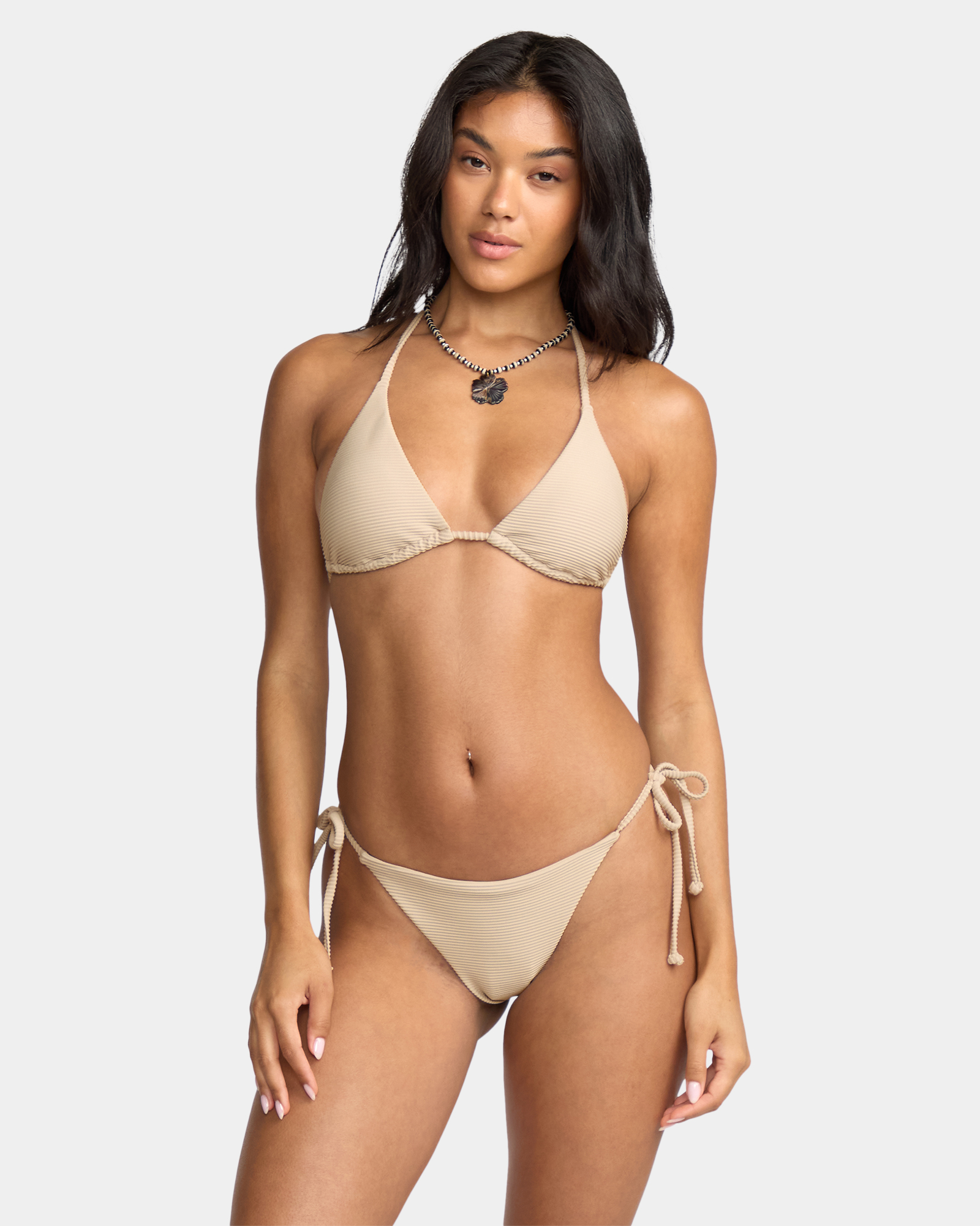 Womens Tanlines Multi Tri Bikini Top