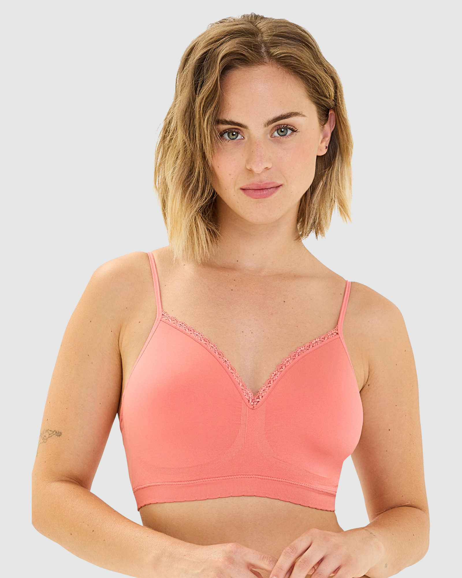 Zen Attitude Lightly Padded Seamless Bralette