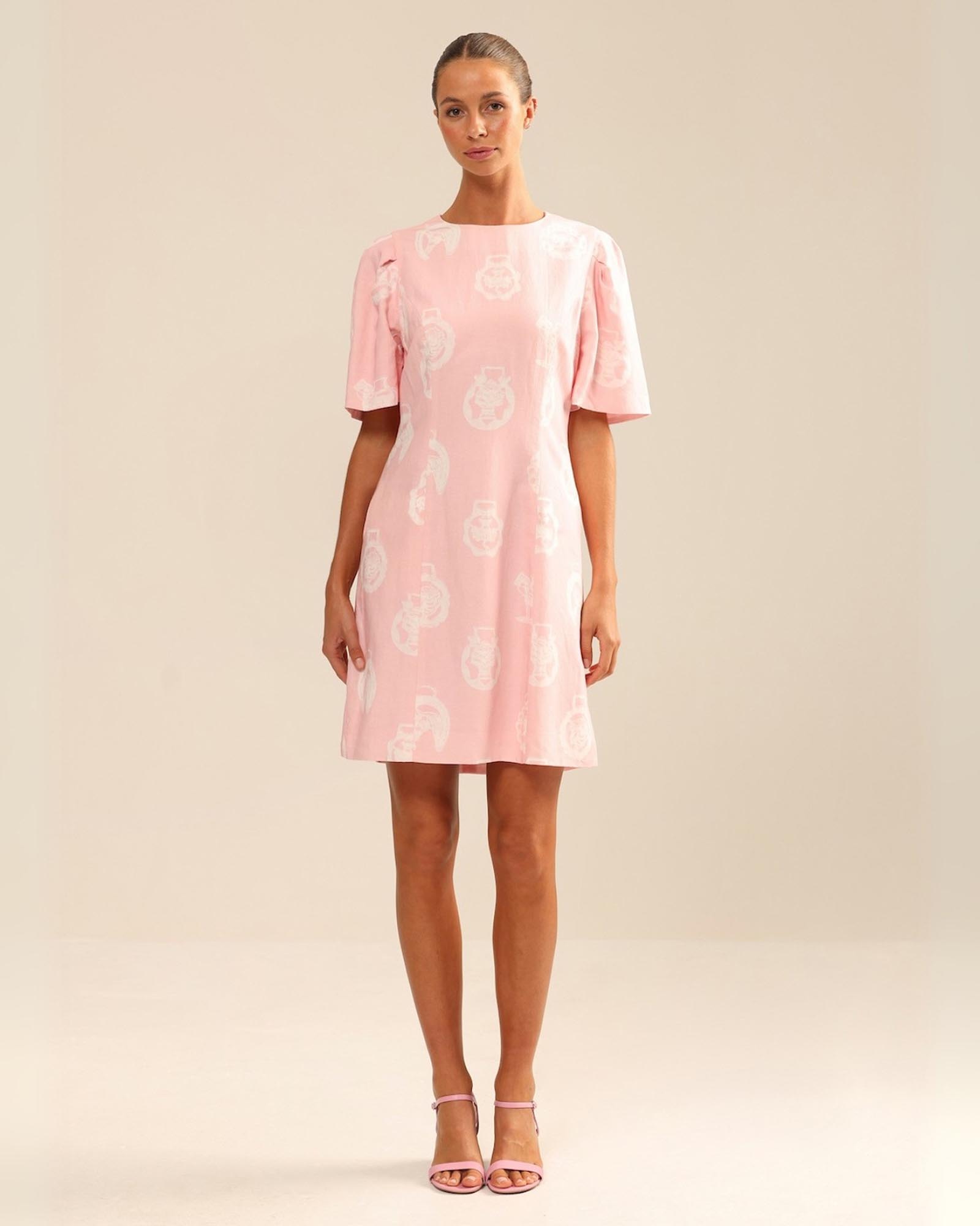 The Birdcage Mini Dress