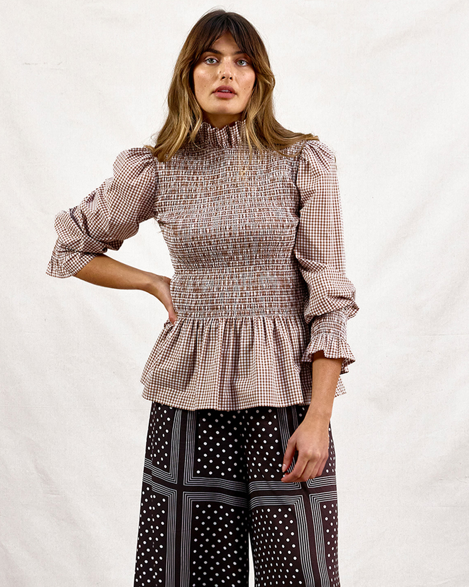 Black Run With Susan Blouse