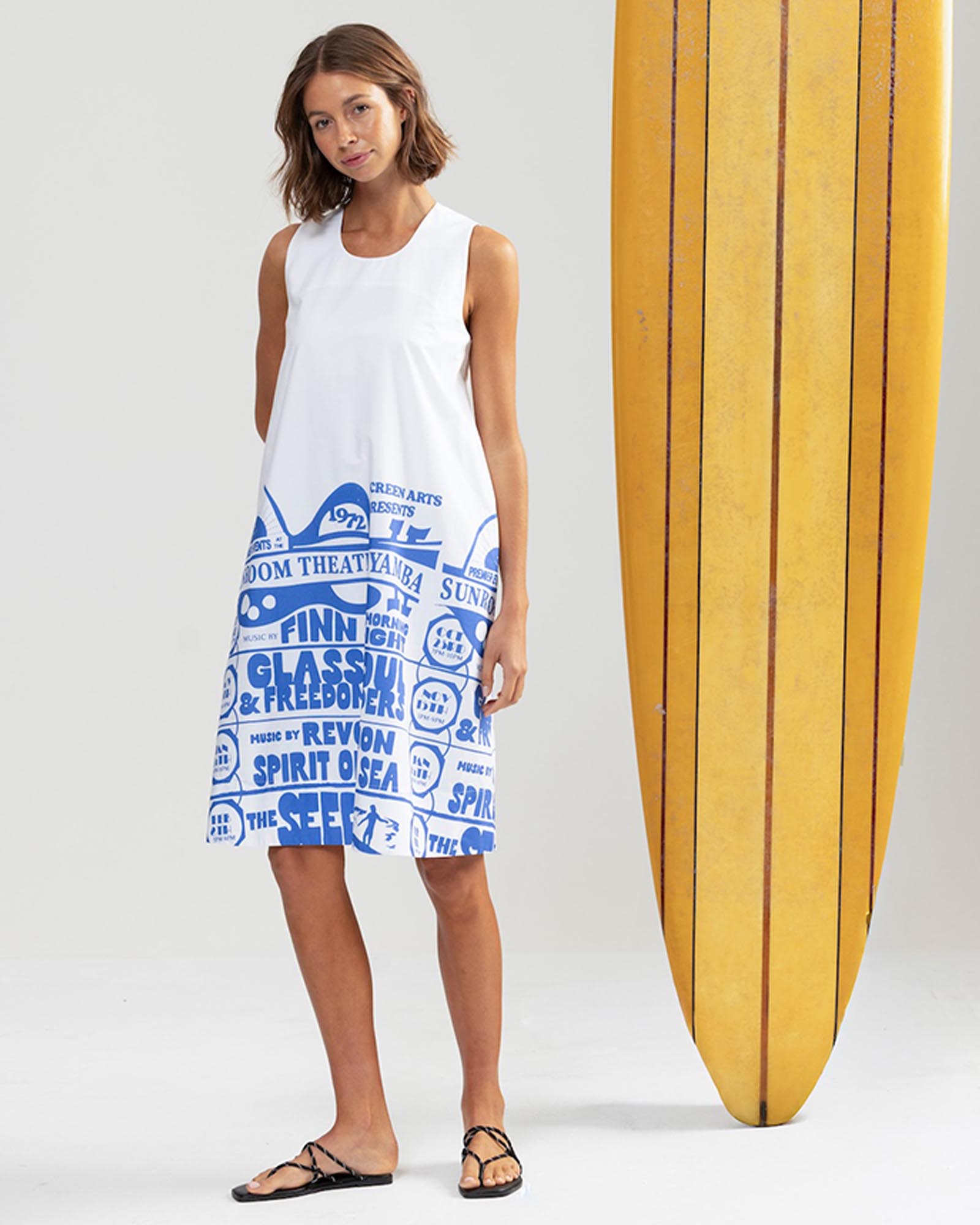 Blue Crush Mini Dress