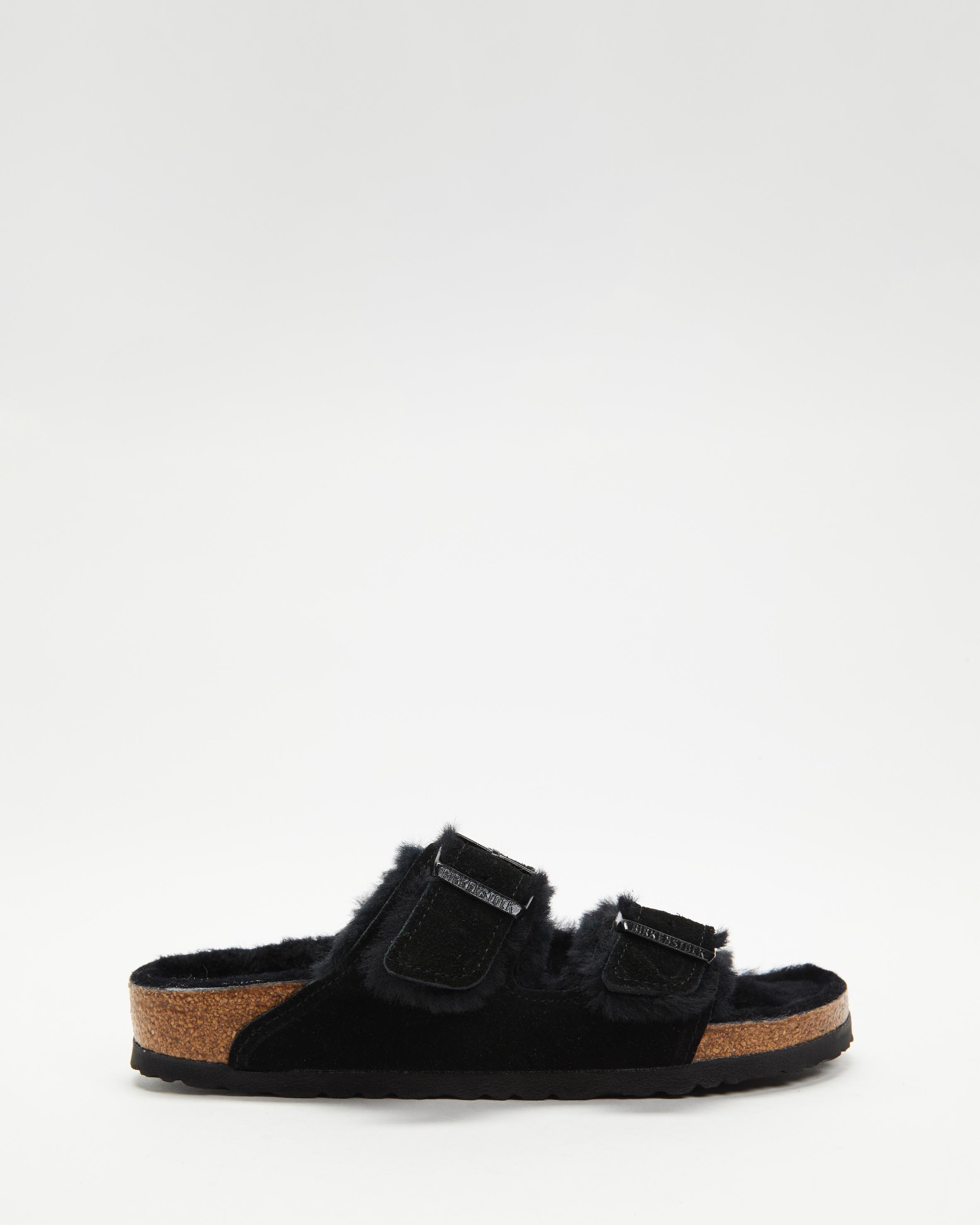 Arizona Shearling Suede Leather Narrow Sandals - Unisex