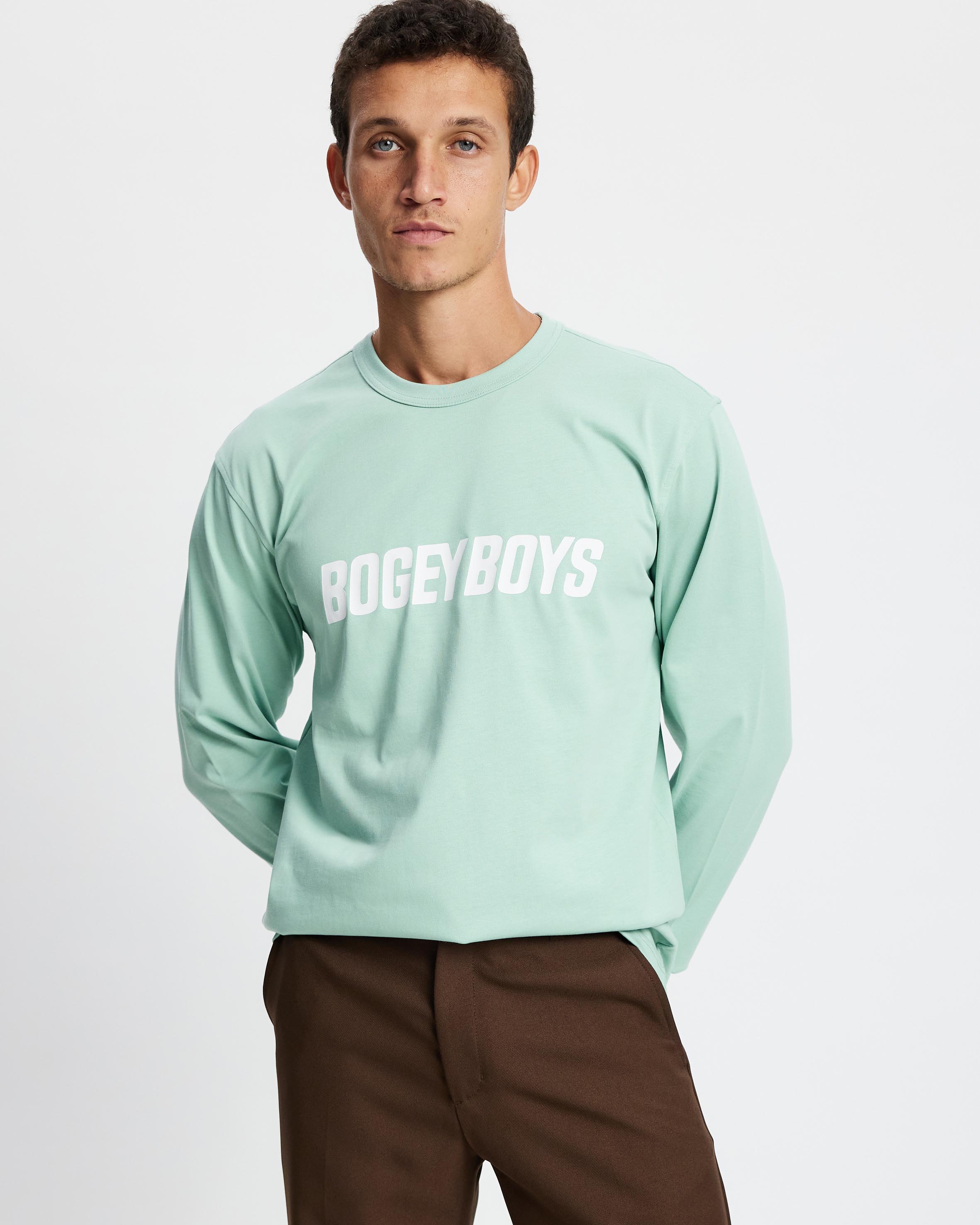 Bold Logo Long Sleeve Sweater