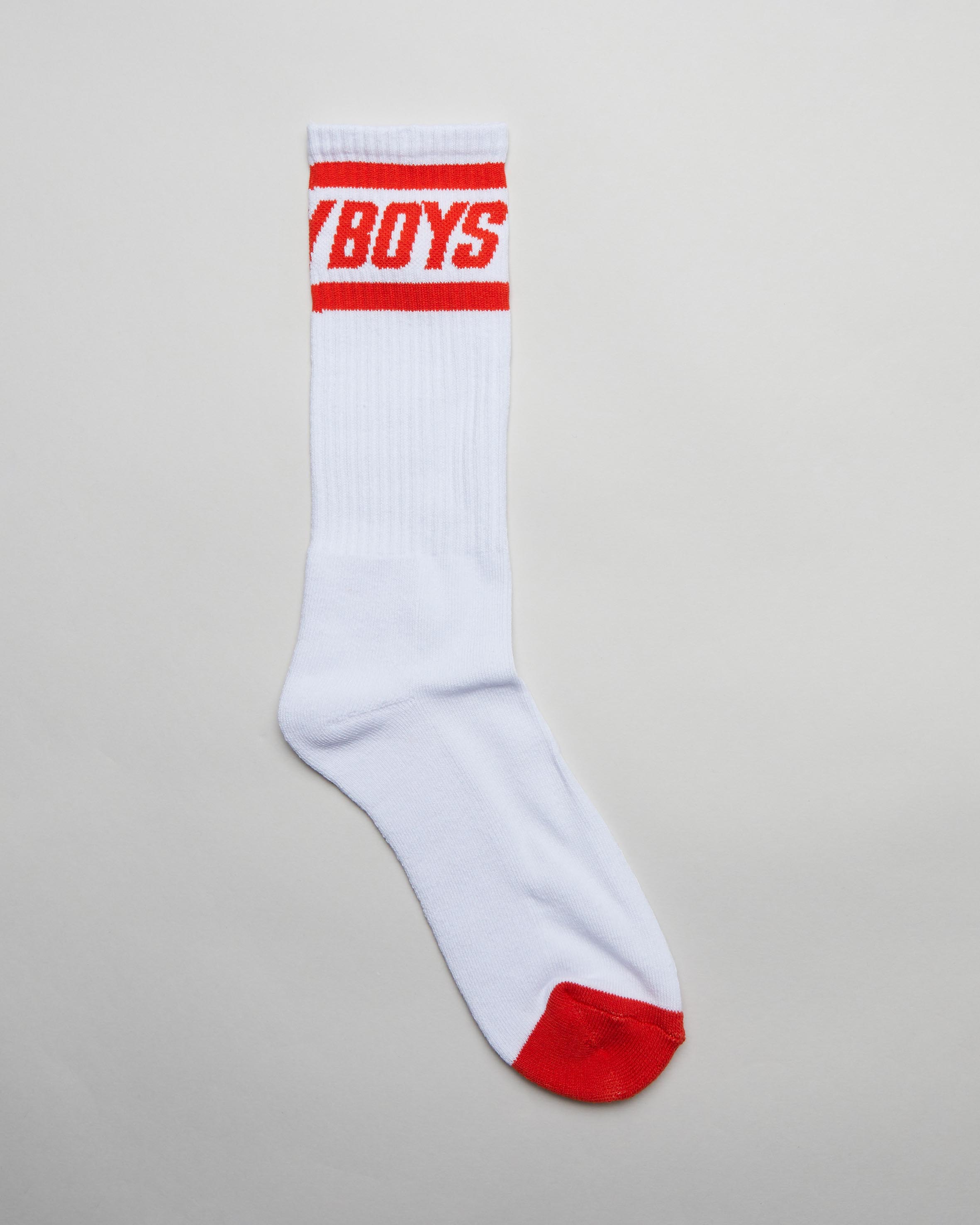 Bold Logo Stripe Socks