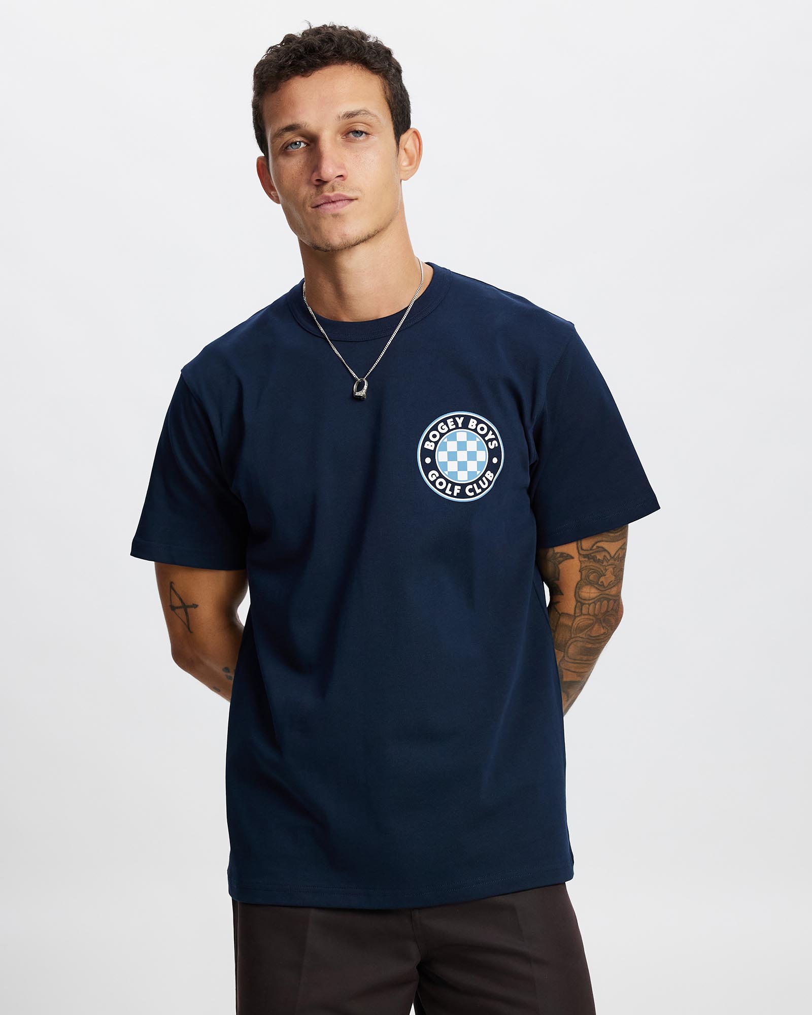 Logo Check T-Shirt