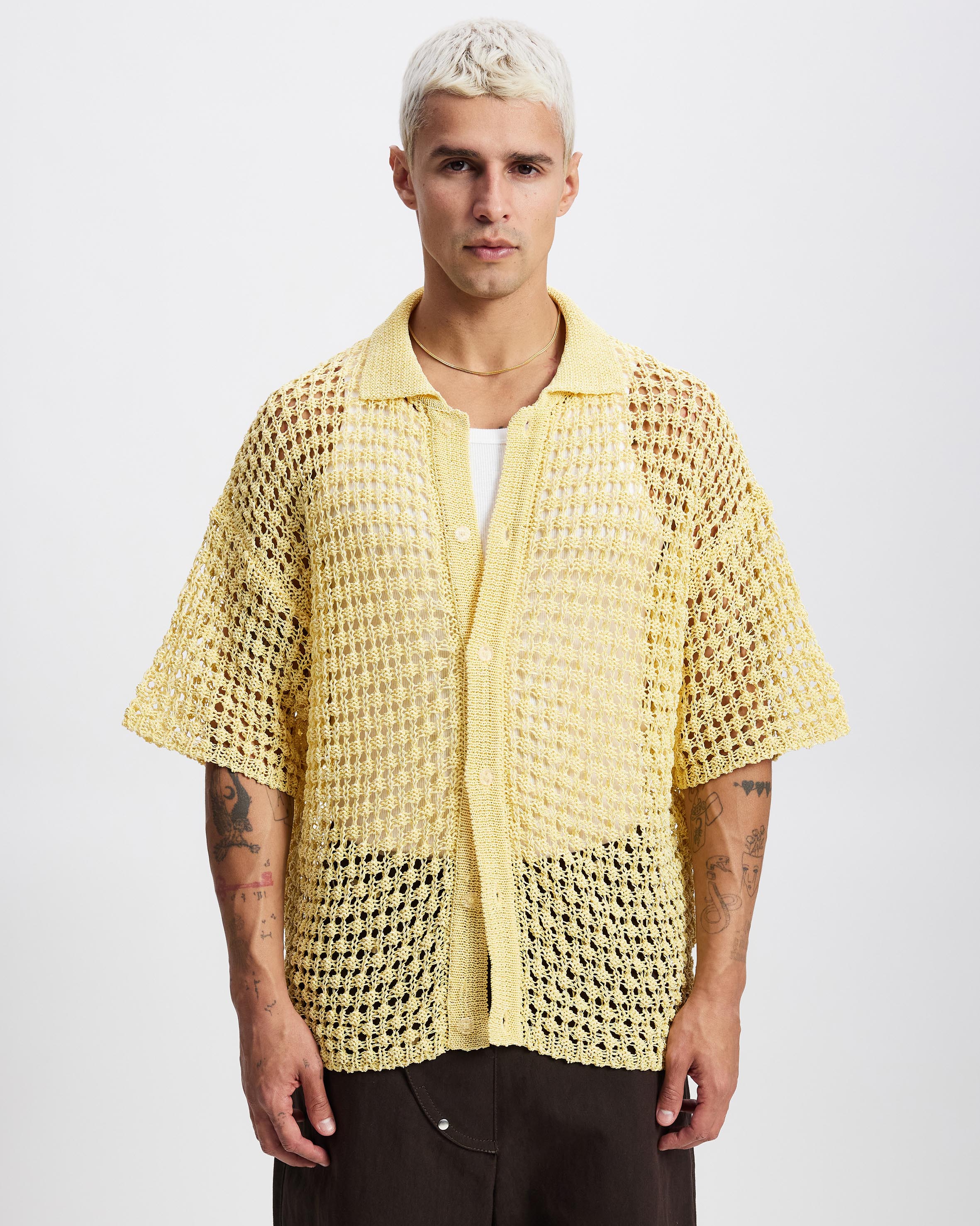 Gum Knit Shirt Oversize Fit